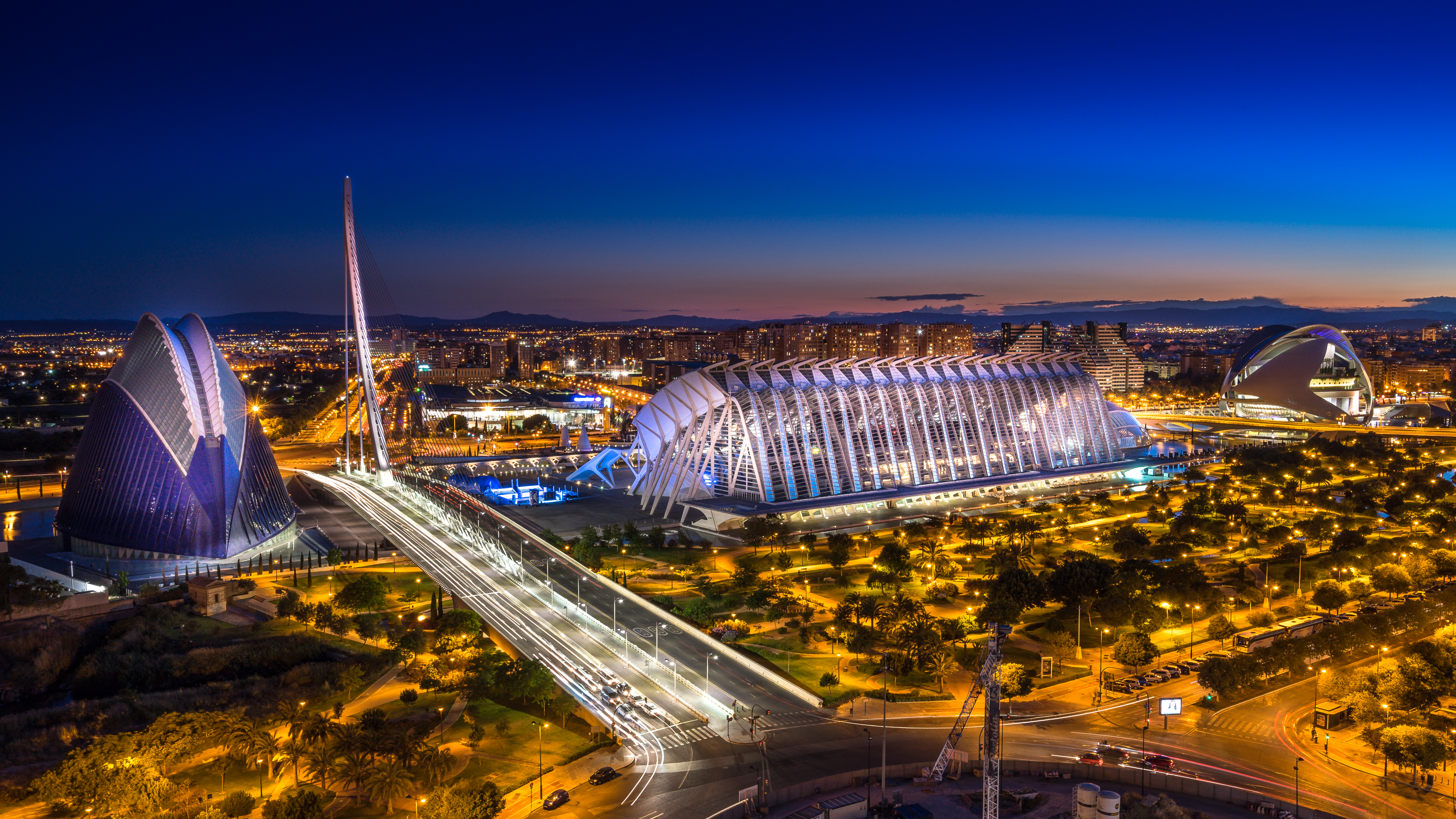 Wallpapers Valencia Queen Sofia Palace of Arts Prince Philip s Museum of Sciences on the desktop