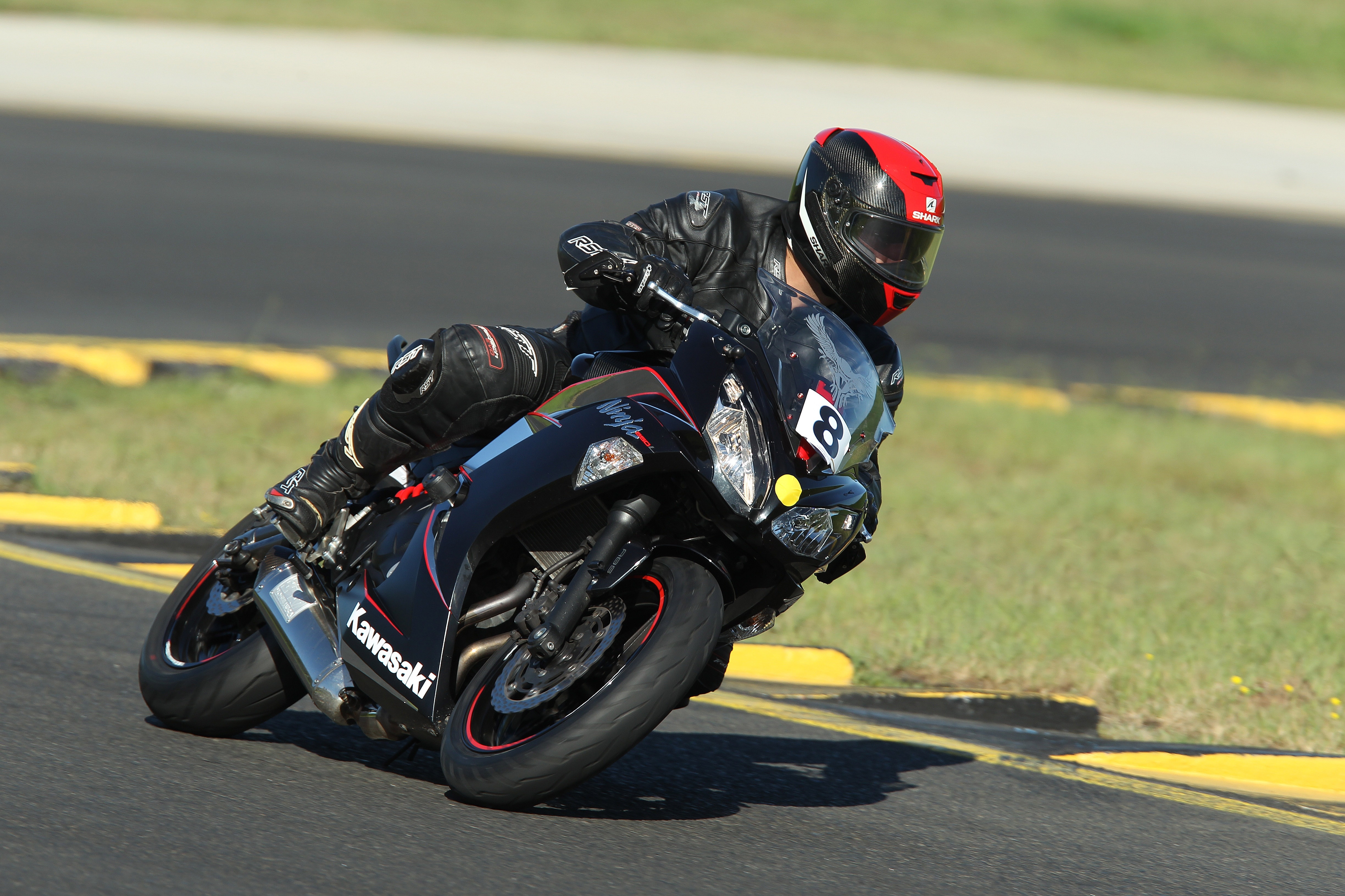 Фото бесплатно обои kawasaki ninja, гонки, мотоцикл