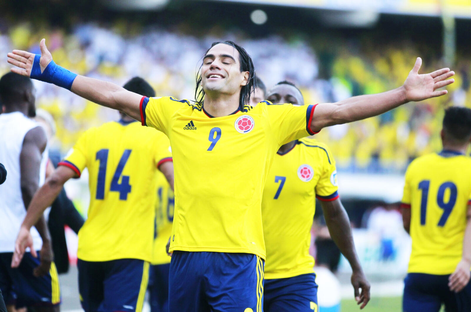 Обои Колумбия футбол квалификационный футбол на рабочий стол