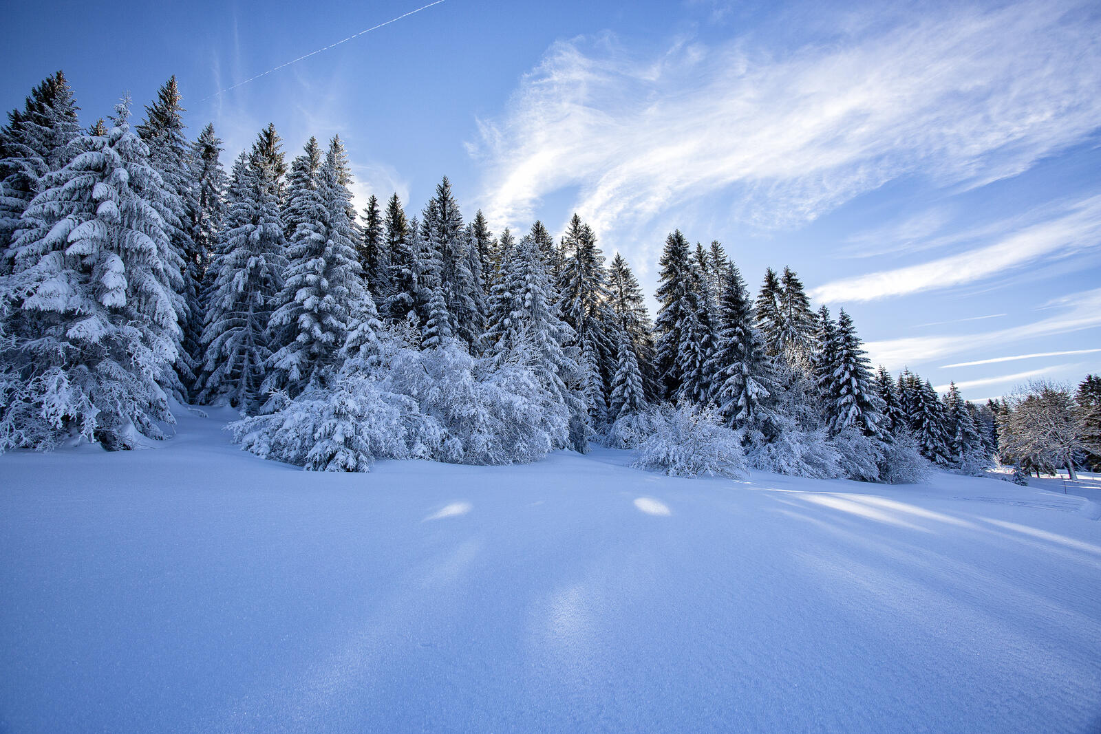 Обои зима природа Финляндия на рабочий стол