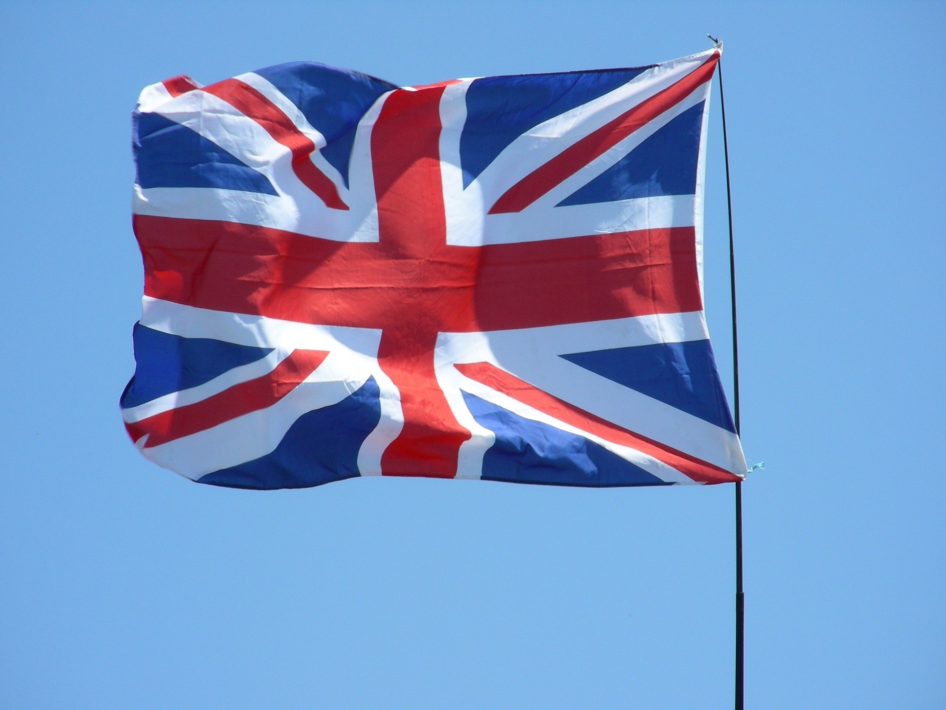 Бесплатное фото Флаг Великобритании