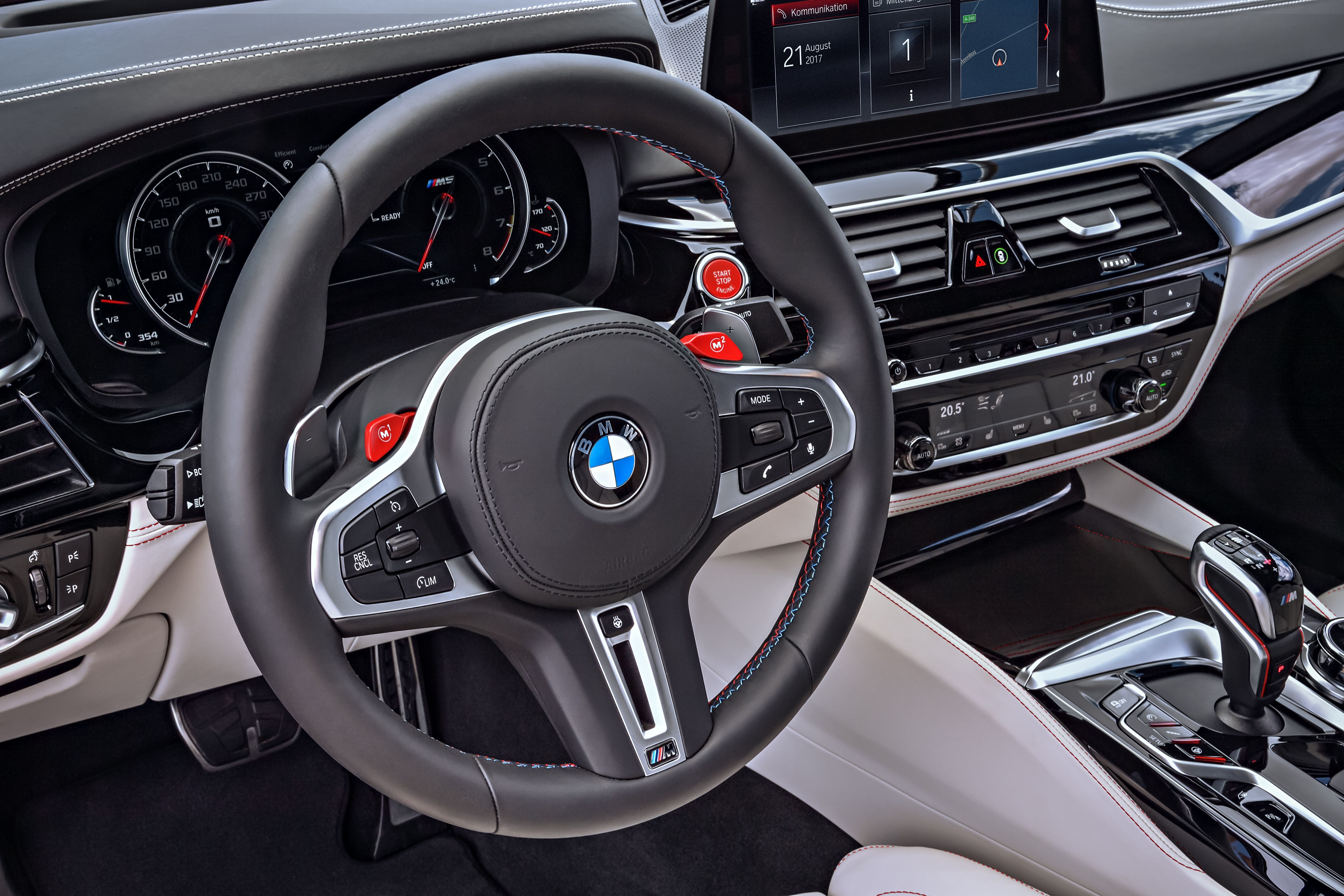 Фото бесплатно машина, BMW M5, руль