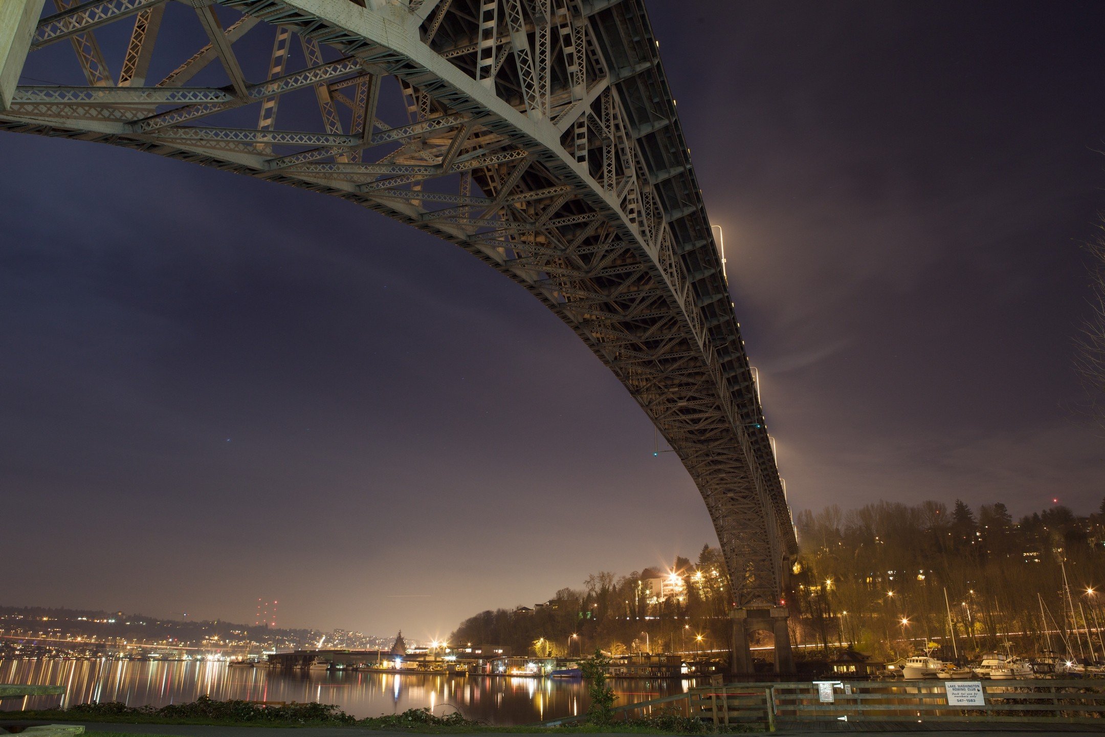 Фото бесплатно мост, объектив рыбий глаз, авроринский мост