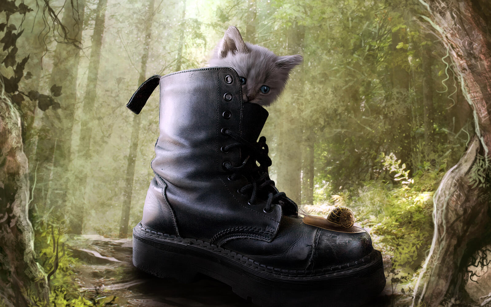 Wallpapers movies animated movies a cat in boots on the desktop