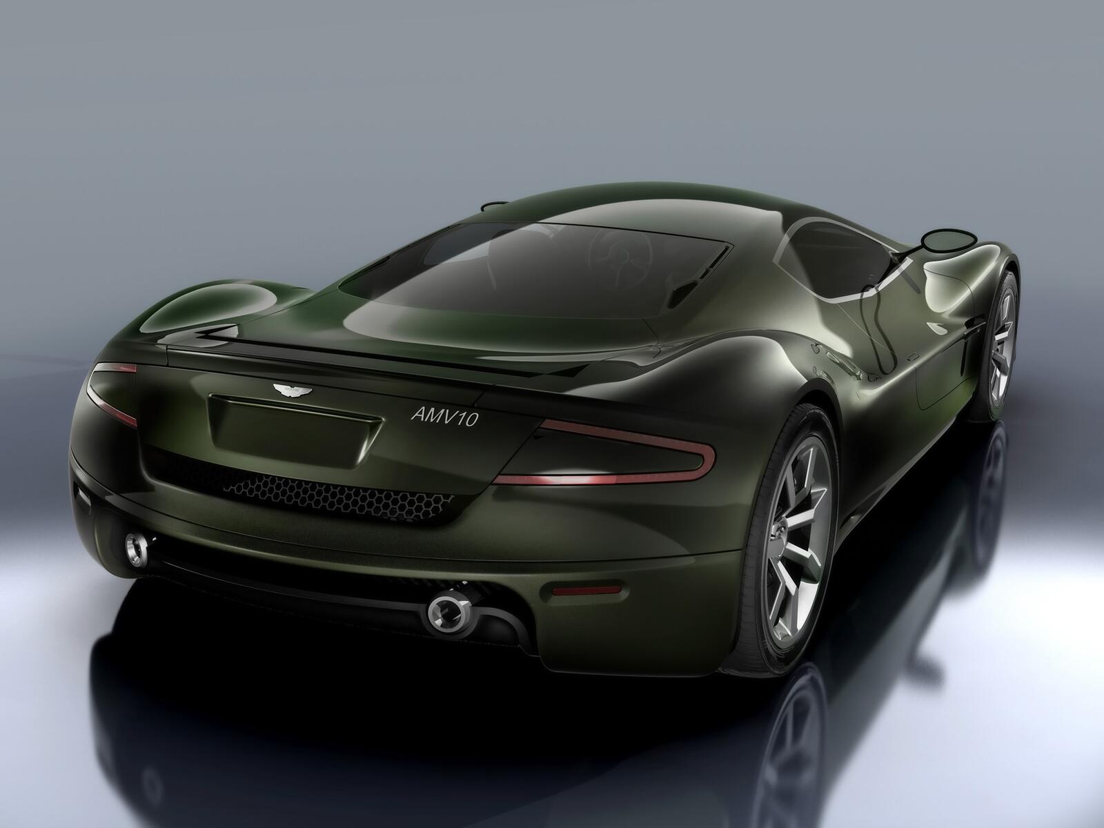 Обои Aston Martin цифровое искусство суперкары на рабочий стол