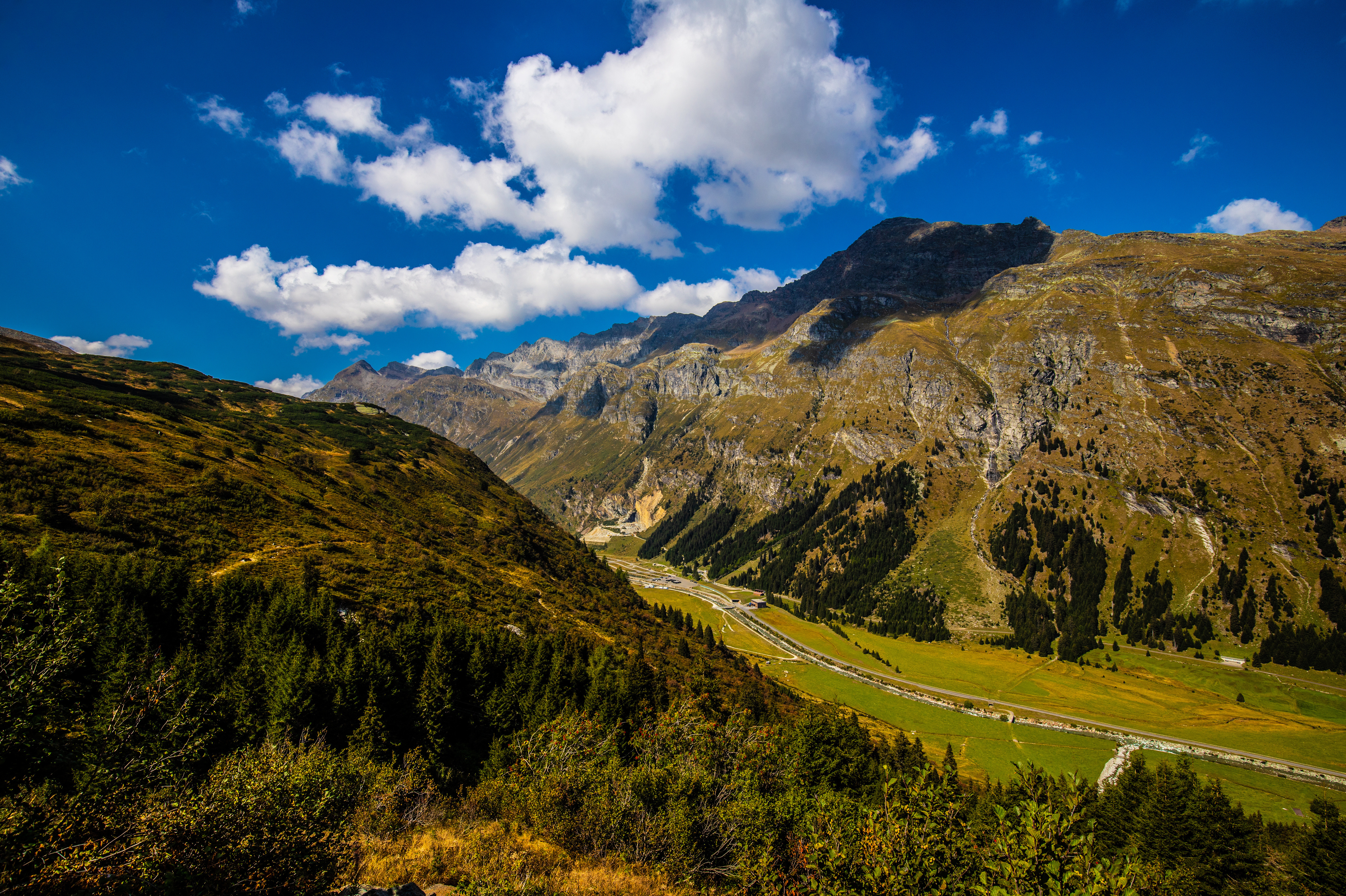 Фото бесплатно горы облака, швейцарский пейзаж, горы