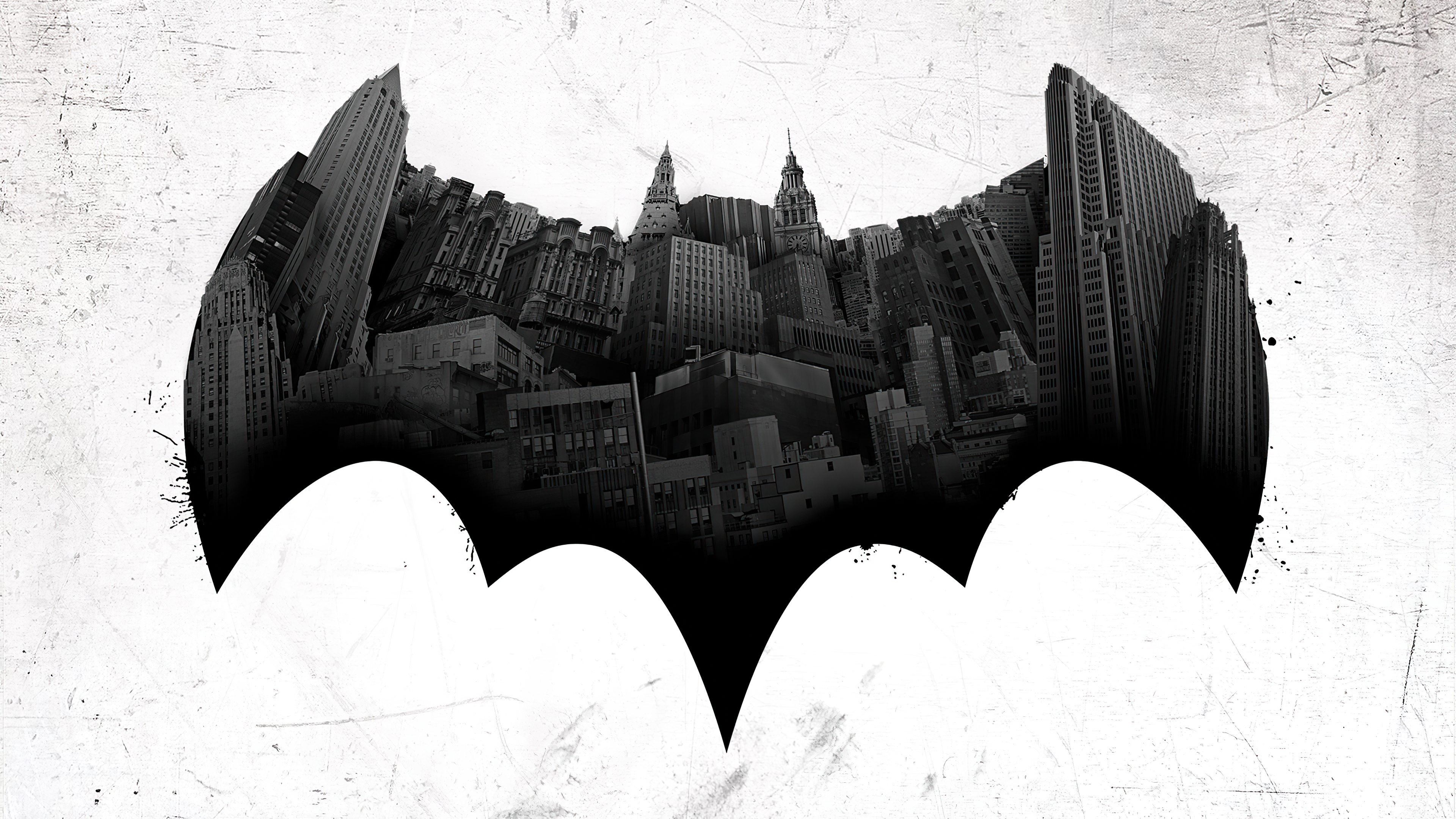 桌面上的壁纸蝙蝠侠 黑白 超级英雄