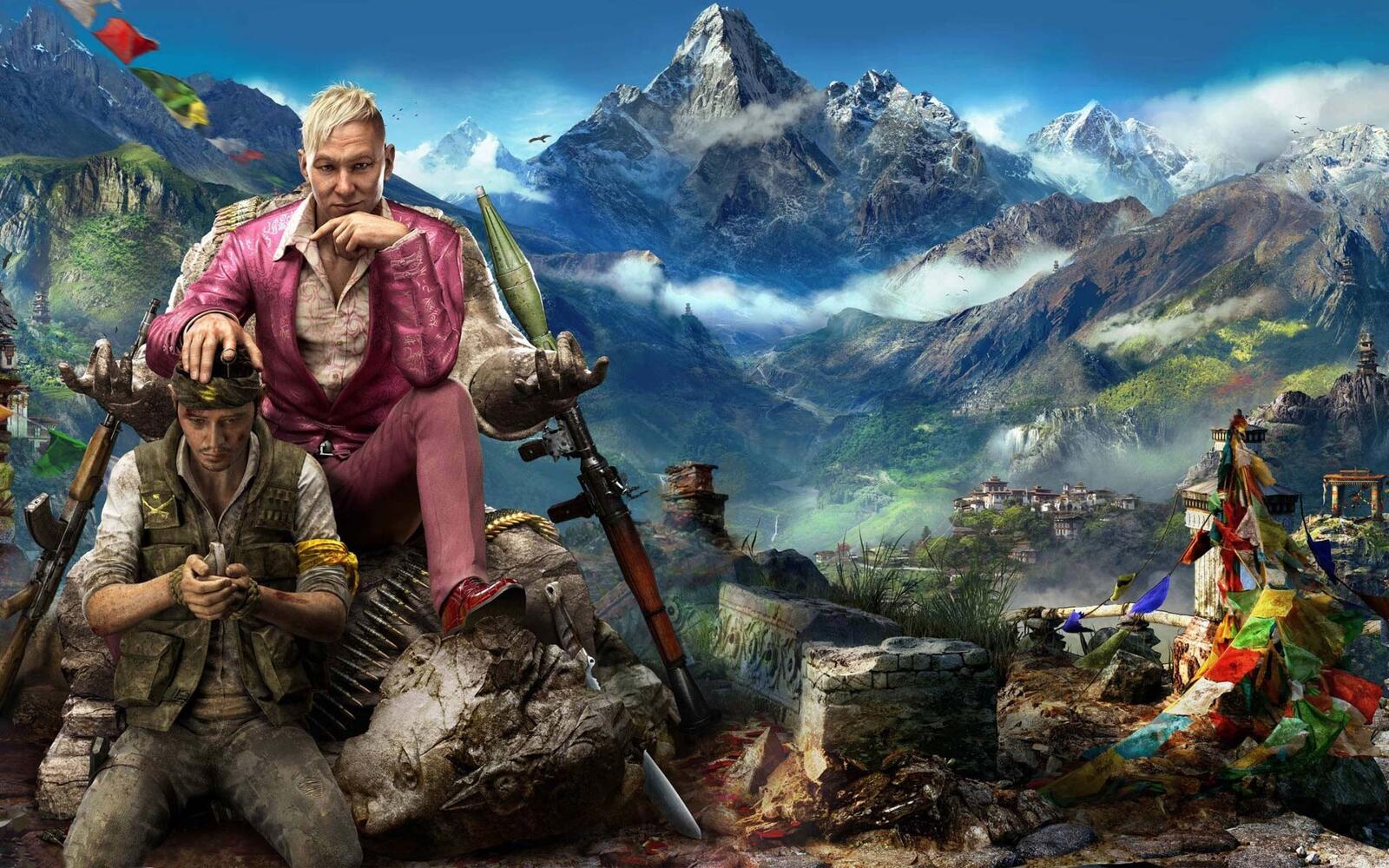 Wallpapers Far Cry 4 Playstation 4 video games on the desktop