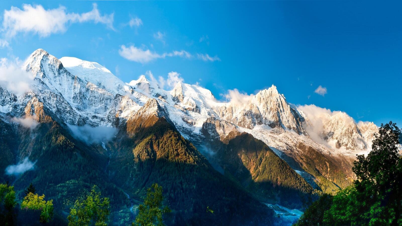 Wallpapers landscapes mountain range plateau on the desktop