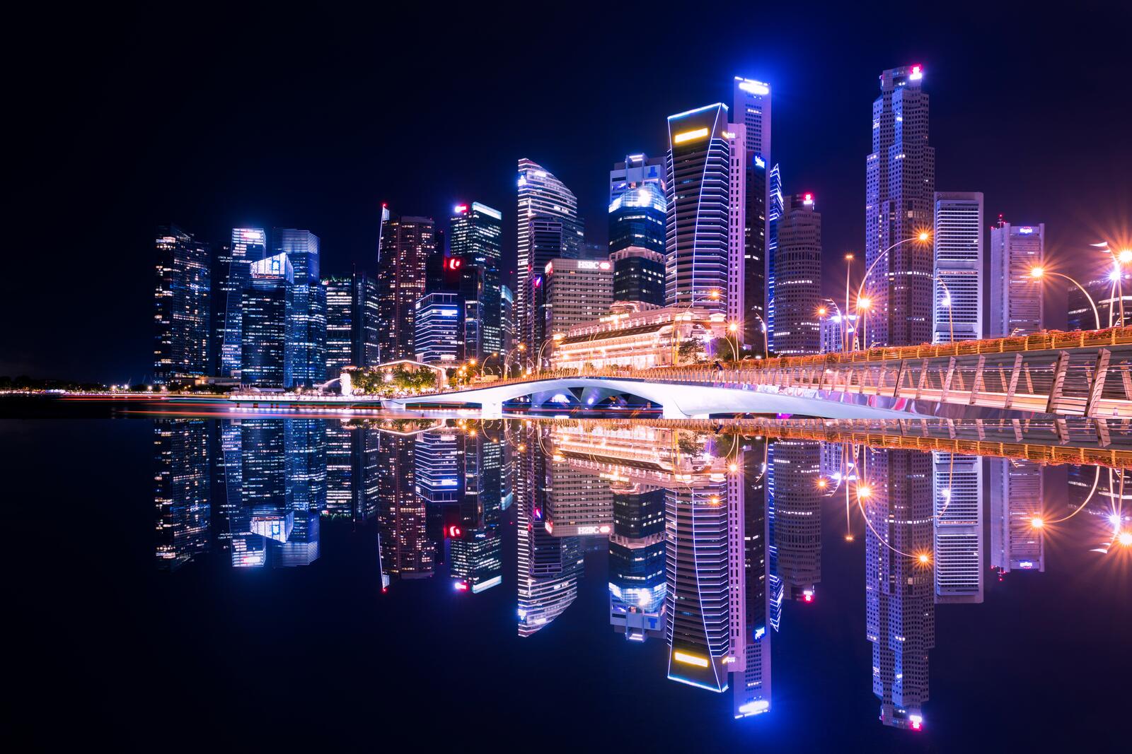 Обои Сингапур мир город на рабочий стол