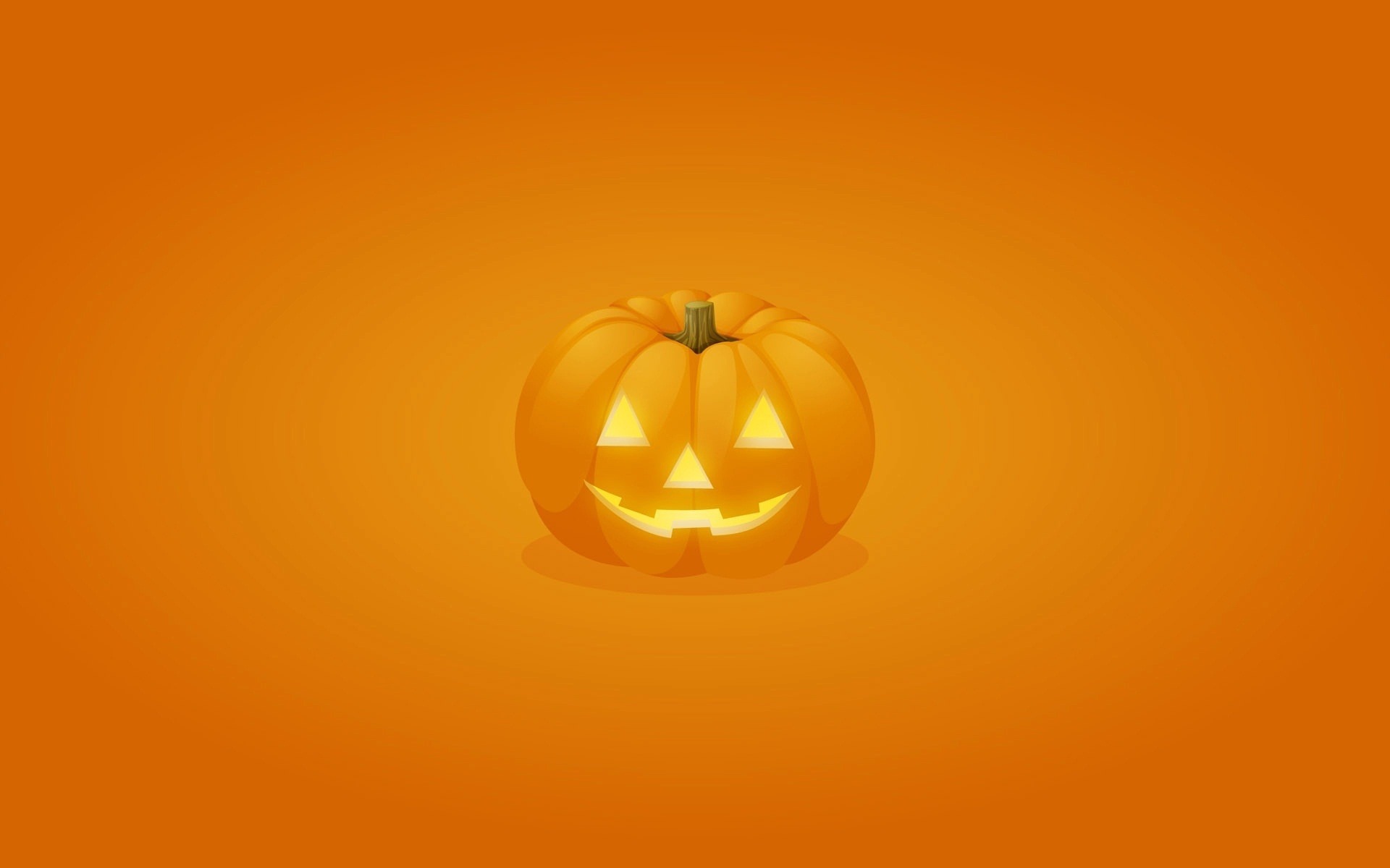 Wallpapers glowing pumpkin rendering Halloween on the desktop