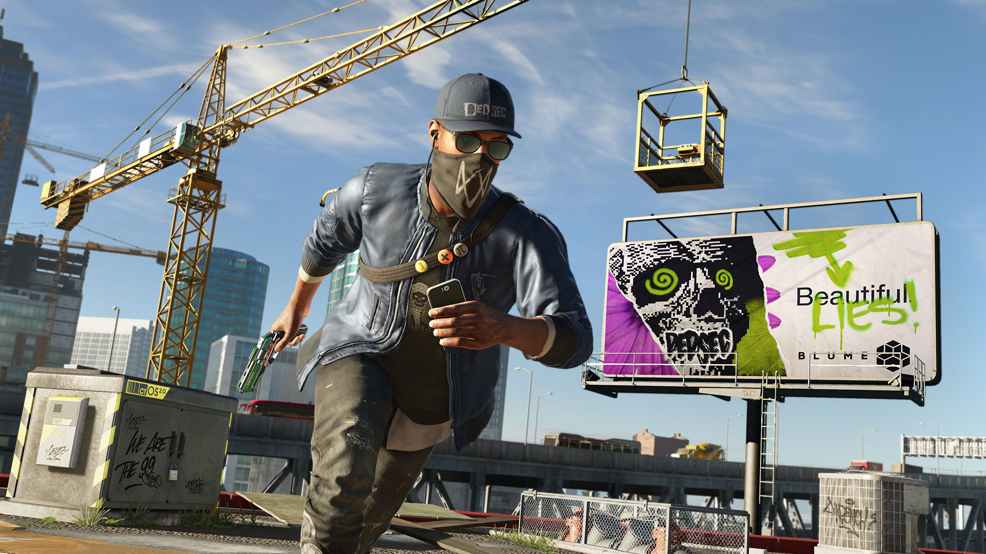Wallpapers Watch Dogs 2 2016 games Xbox games on the desktop