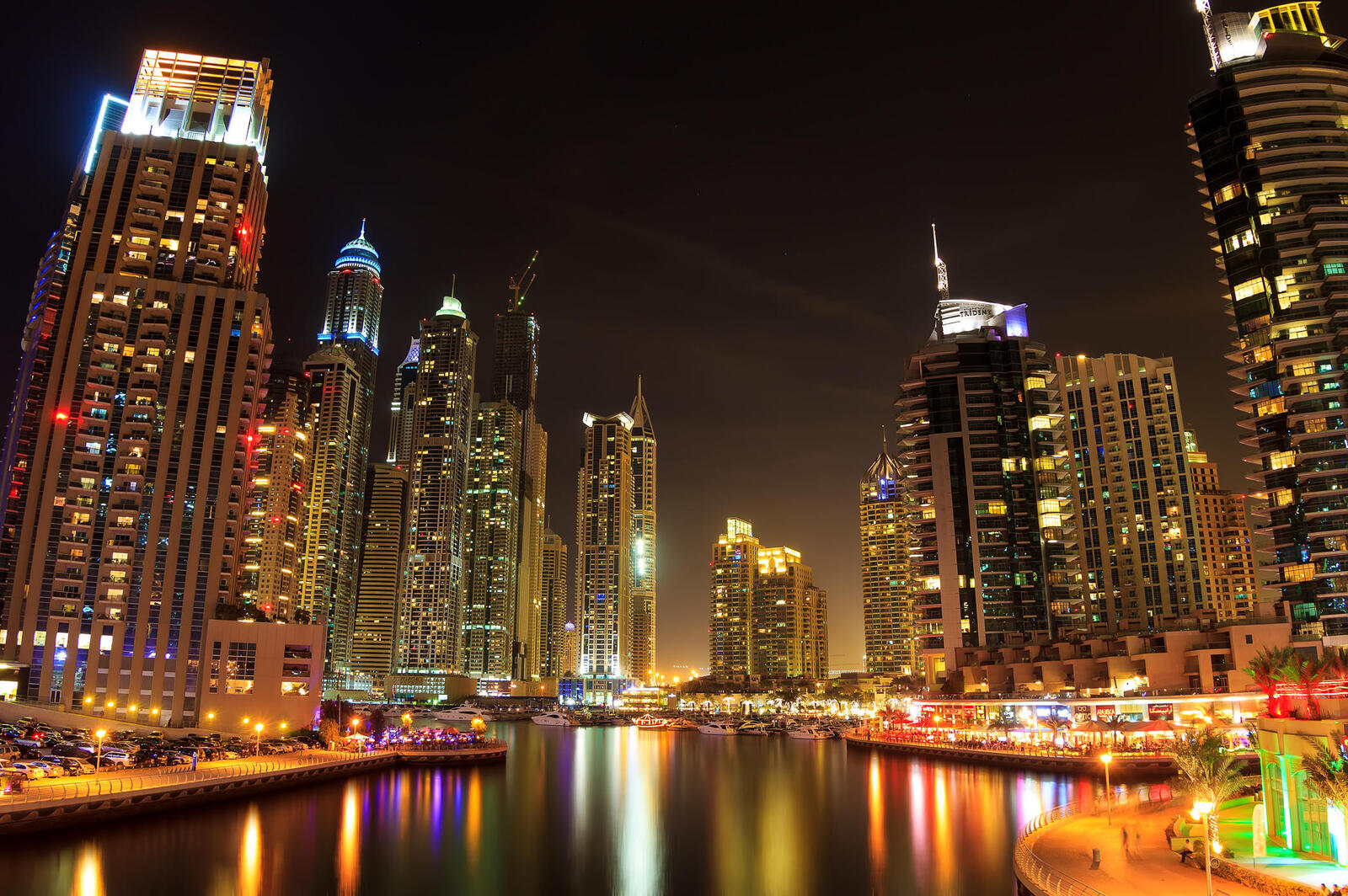 Обои город Dubai UAE на рабочий стол