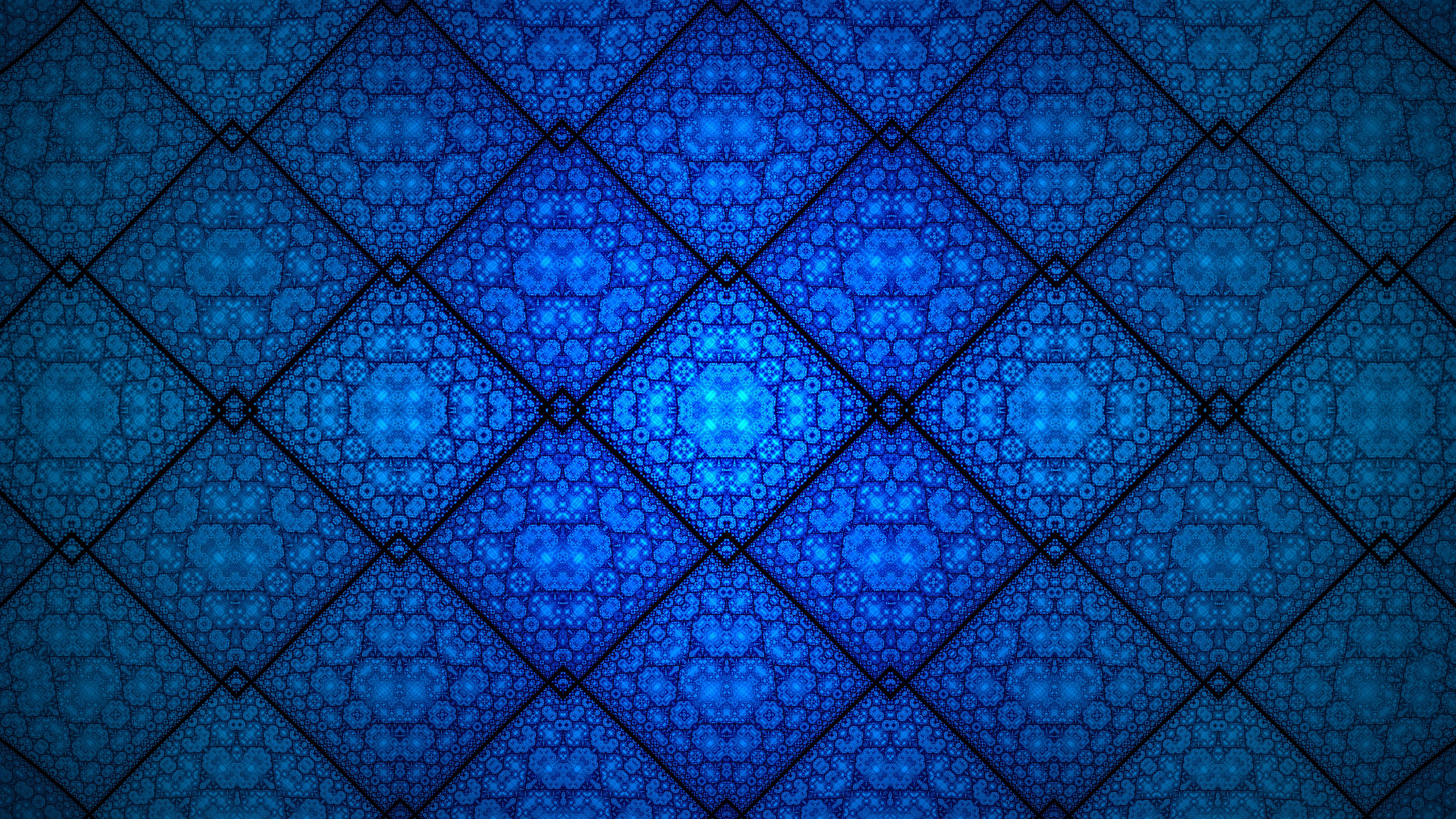 Wallpapers pattern blue wallpaper rhombuses on the desktop