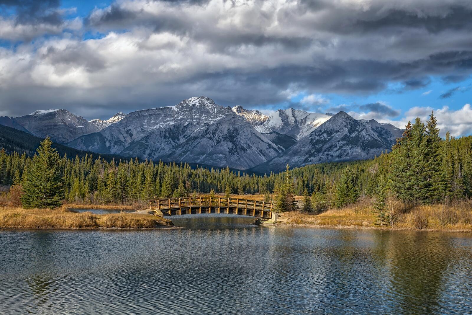 Обои обои канада национальный парк запрета Альберта на рабочий стол