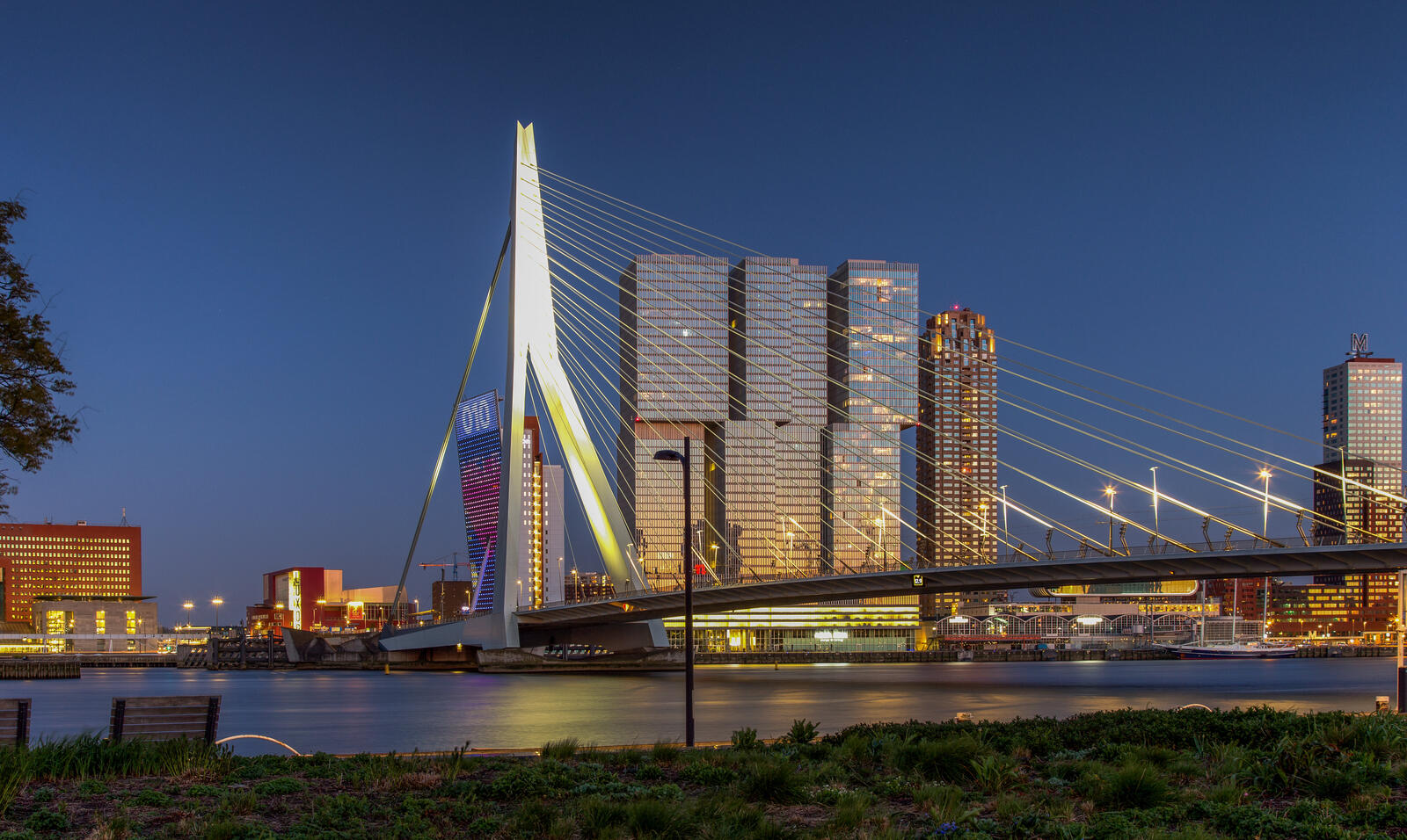 桌面上的壁纸城市 荷兰 荷兰桥梁