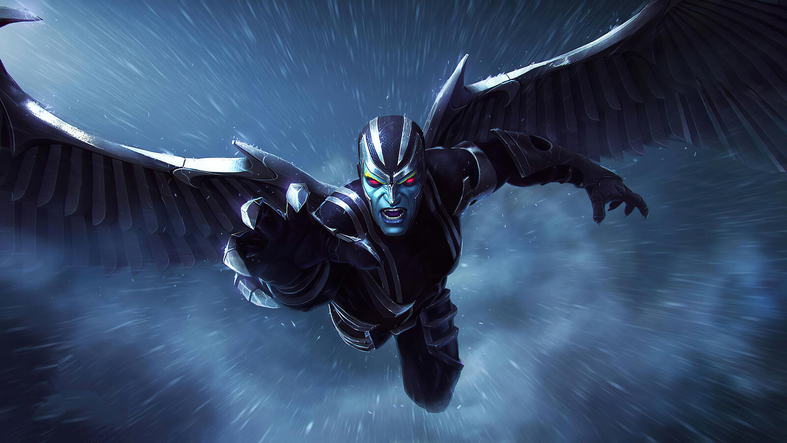 Wallpapers marvel contest of champions wings rain on the desktop