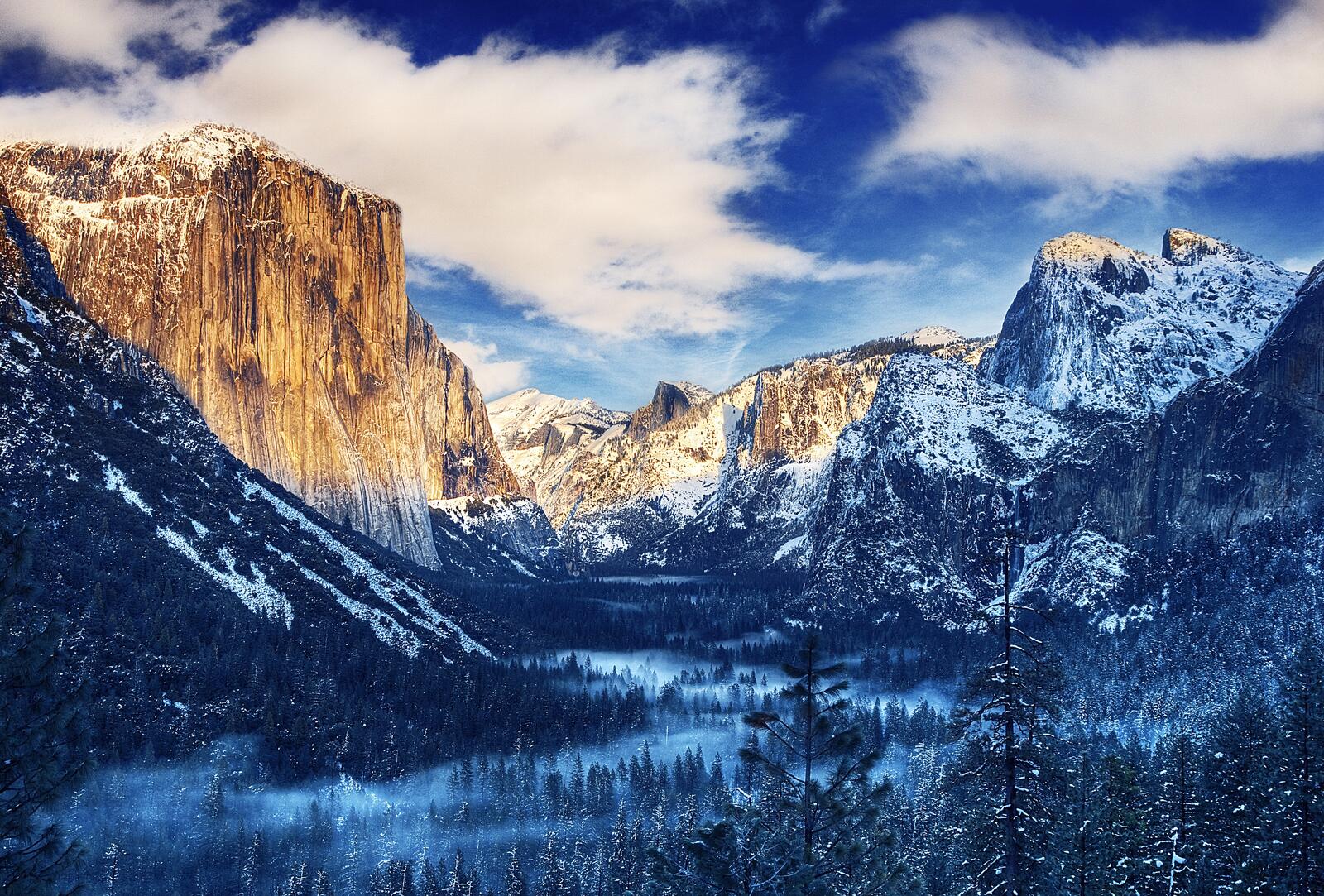 Wallpapers mountains snow macos on the desktop