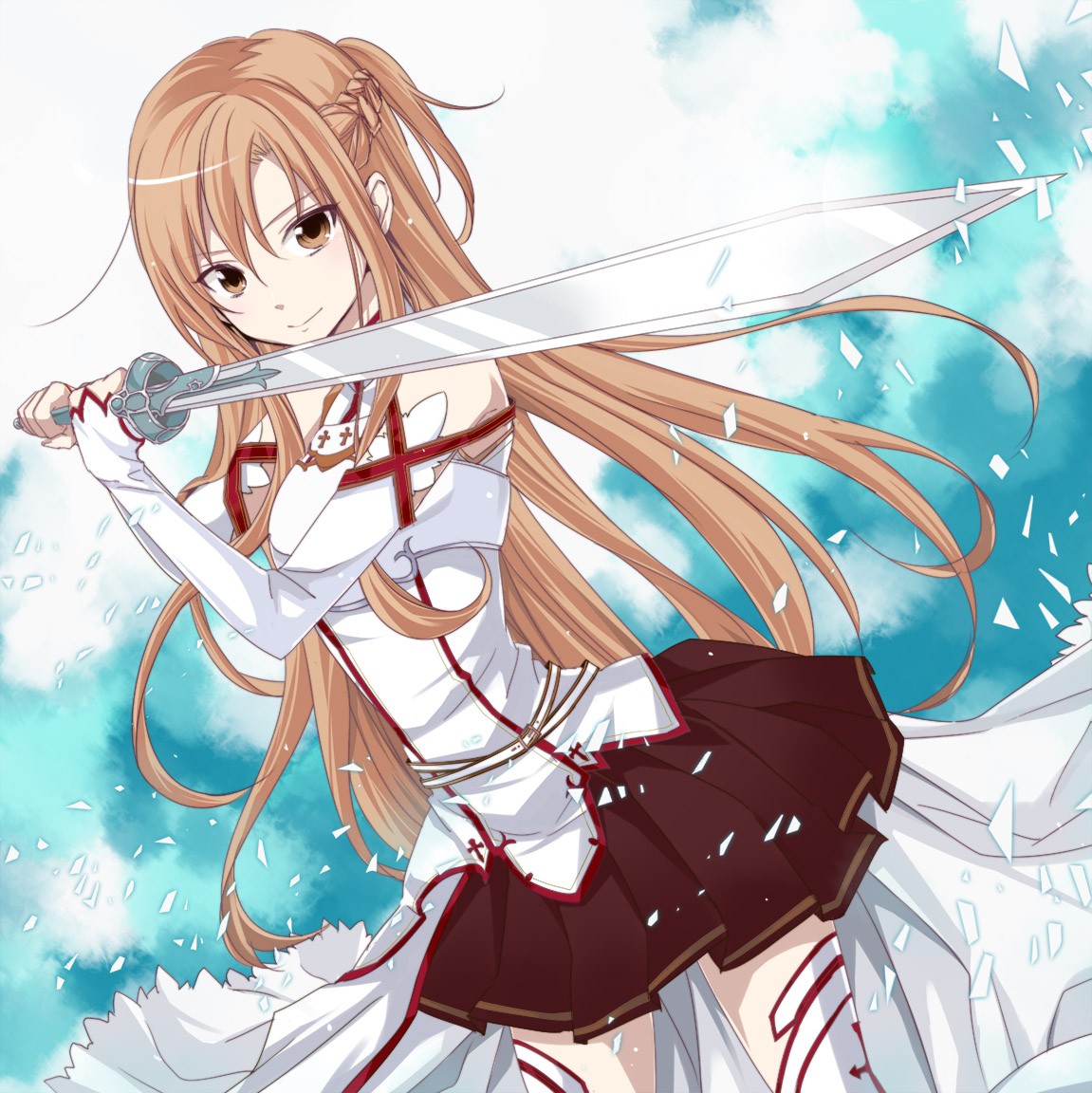 Wallpapers sword art online yuki asuna video games on the desktop