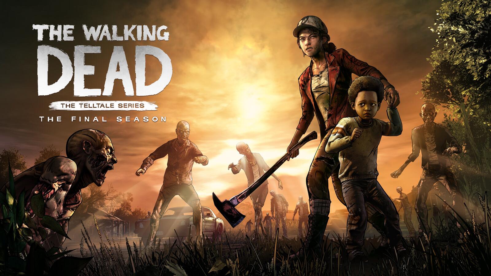 Wallpapers The Walking Dead The Final Season the Walking dead the 2018 Games on the desktop