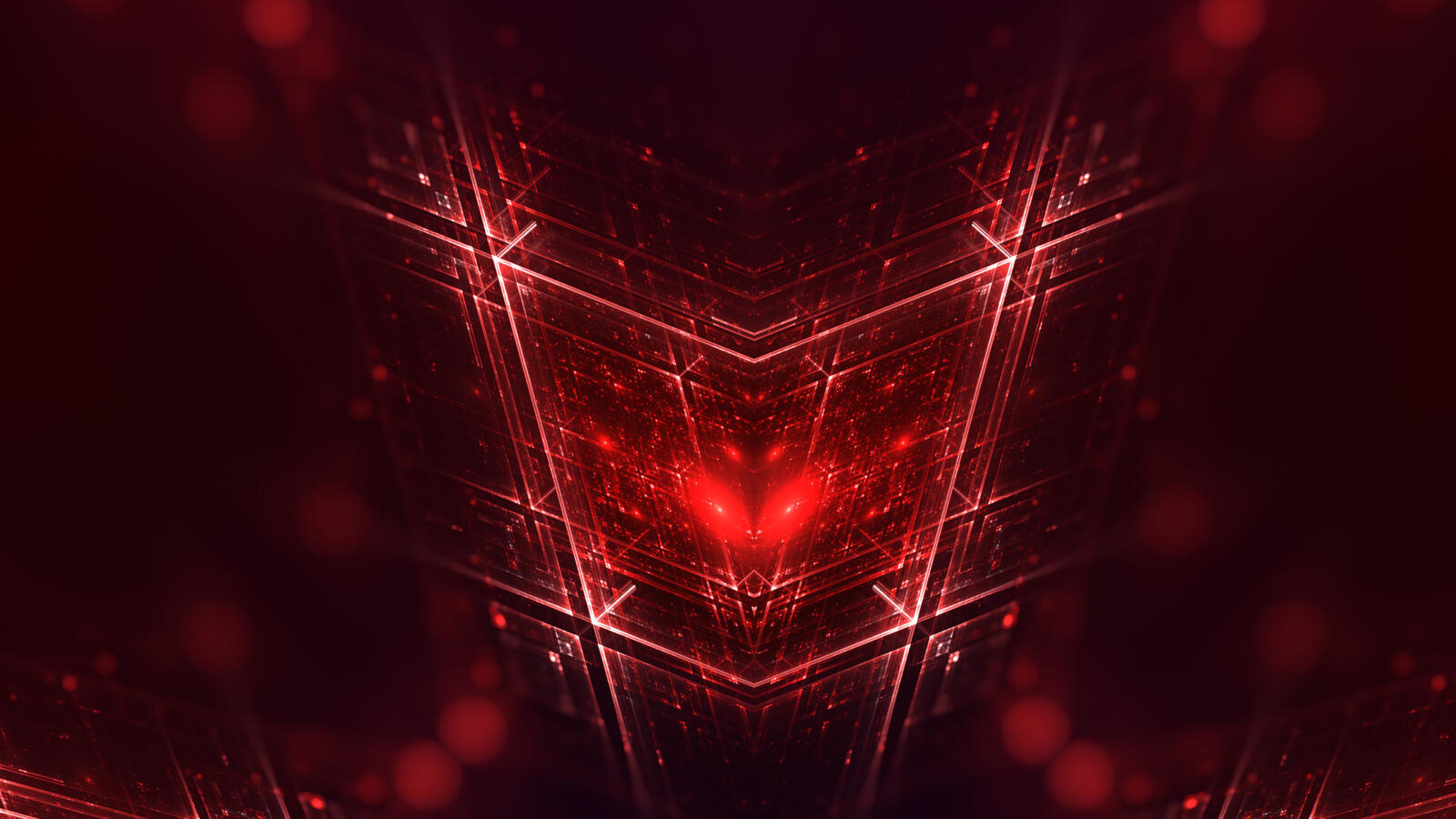 Wallpapers deviant art abstraction red on the desktop