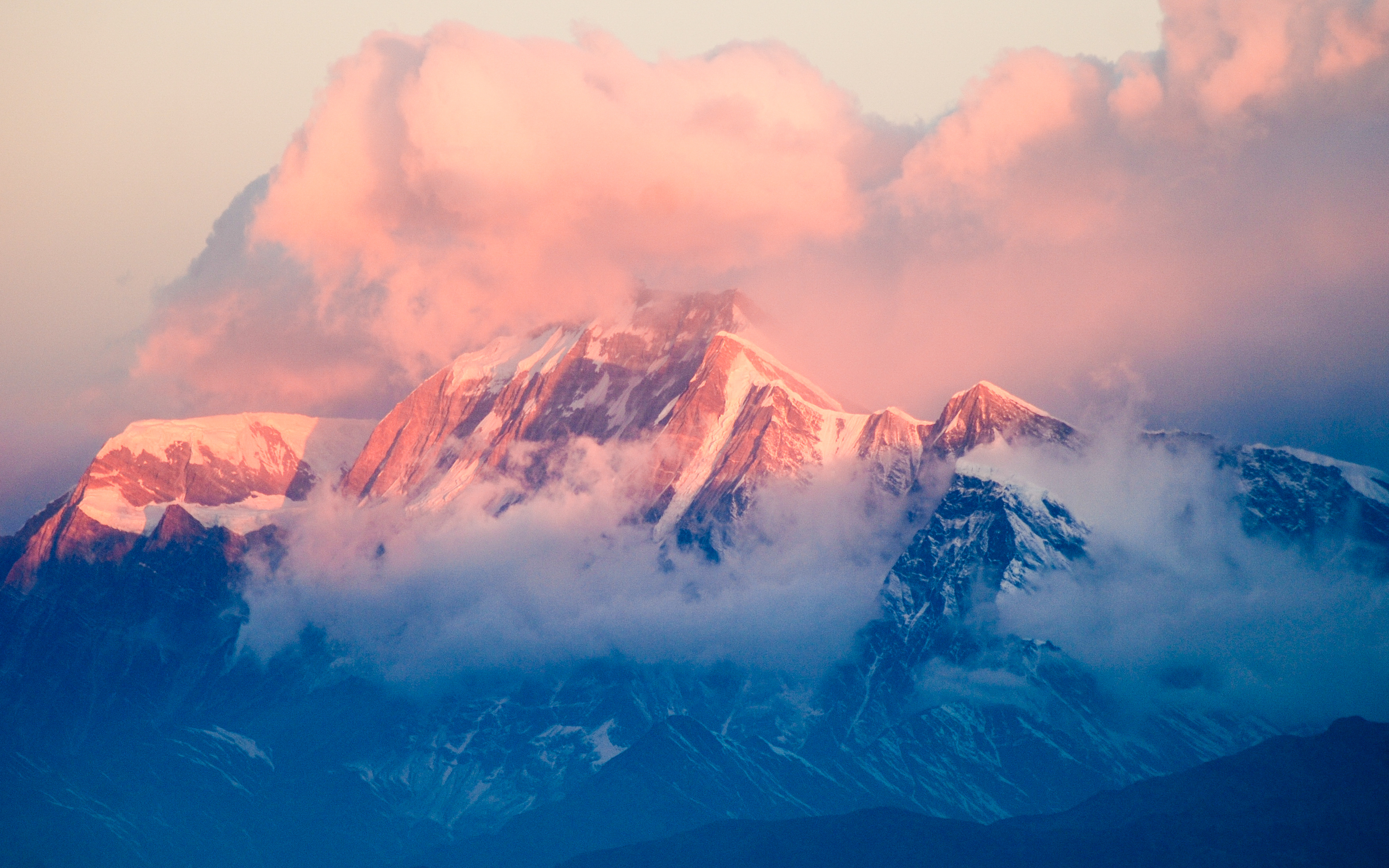 Photo free mountains, cloud, sunrise