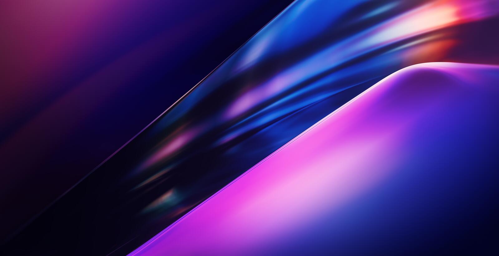 Wallpapers shiny abstraction glowing on the desktop