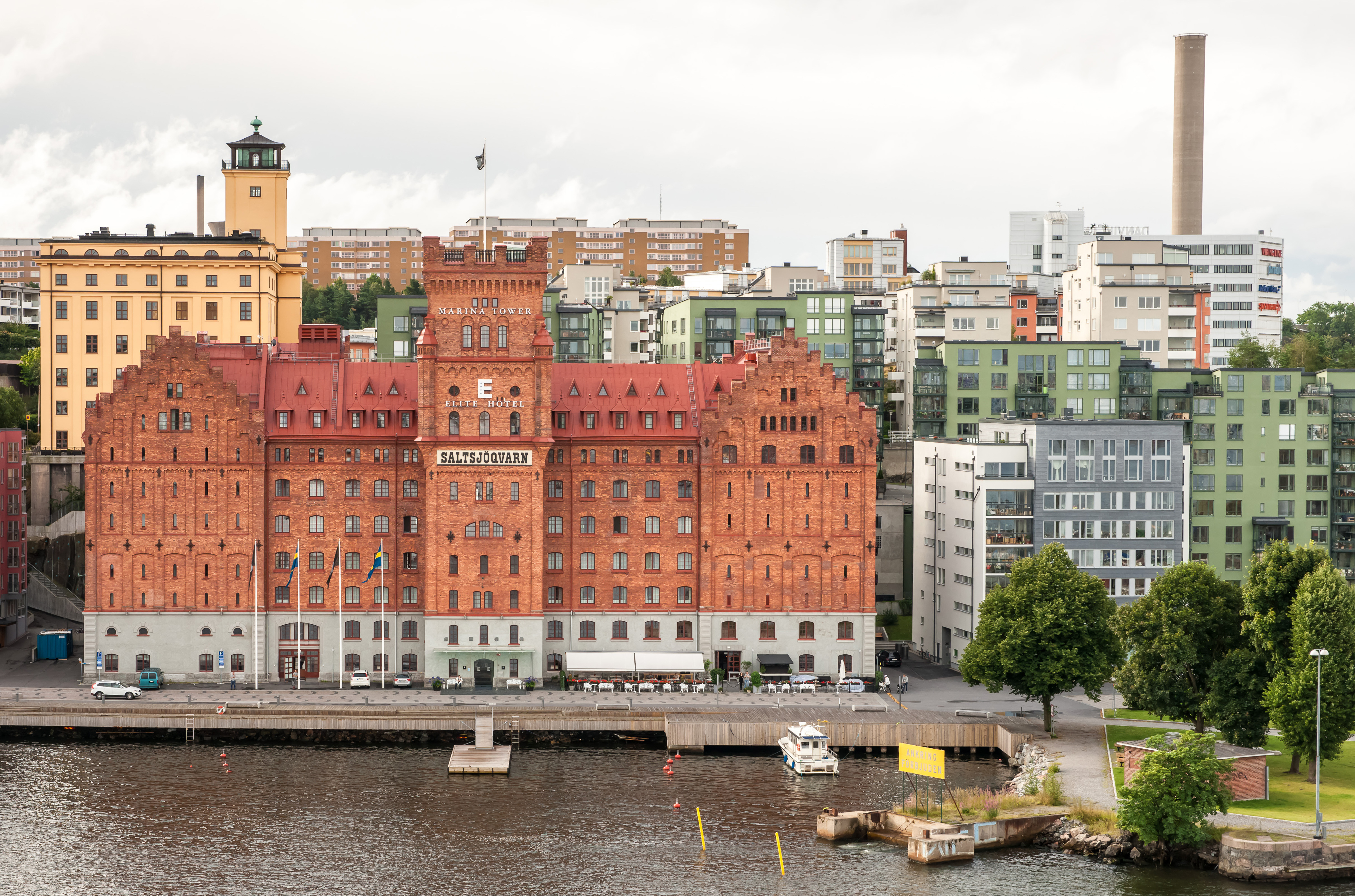 Wallpapers cities Sweden bay on the desktop