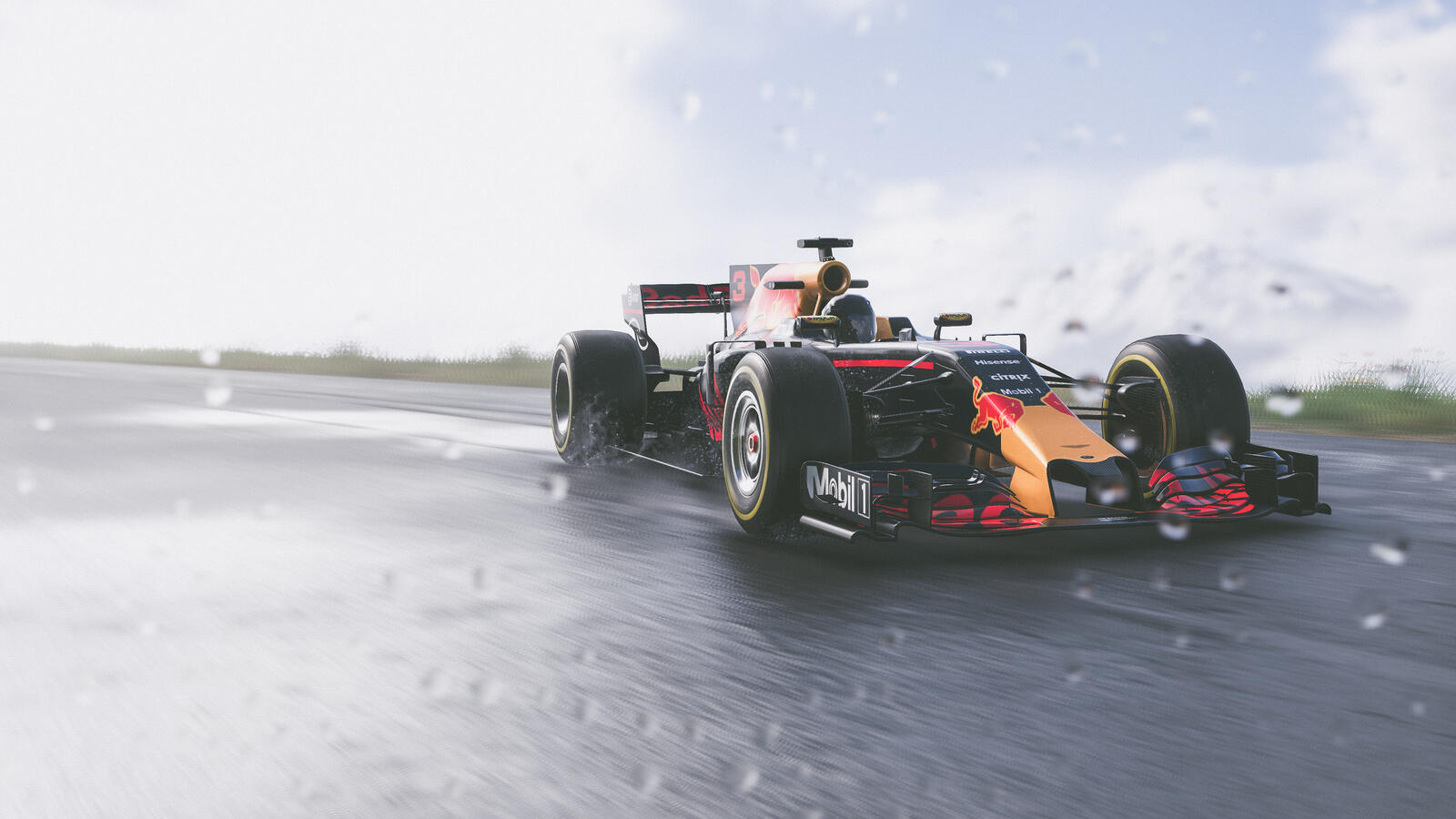 Бесплатное фото Red Bull F1