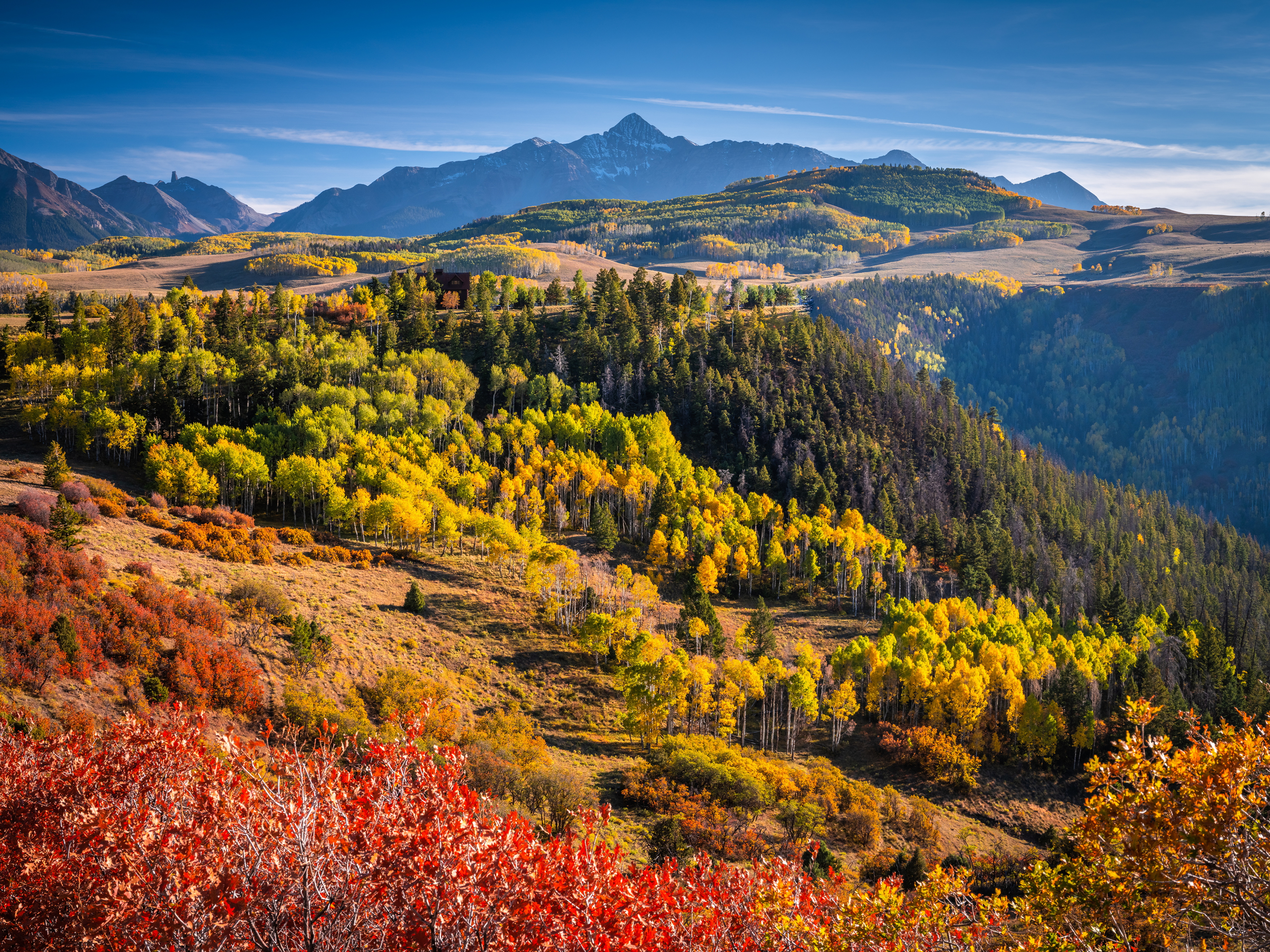 Wallpapers nature autumn scenery mountains on the desktop