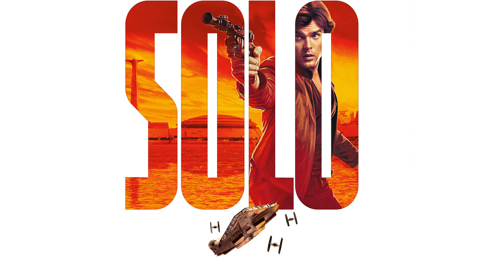 Wallpapers Solo A Star Wars Story poster movies on the desktop