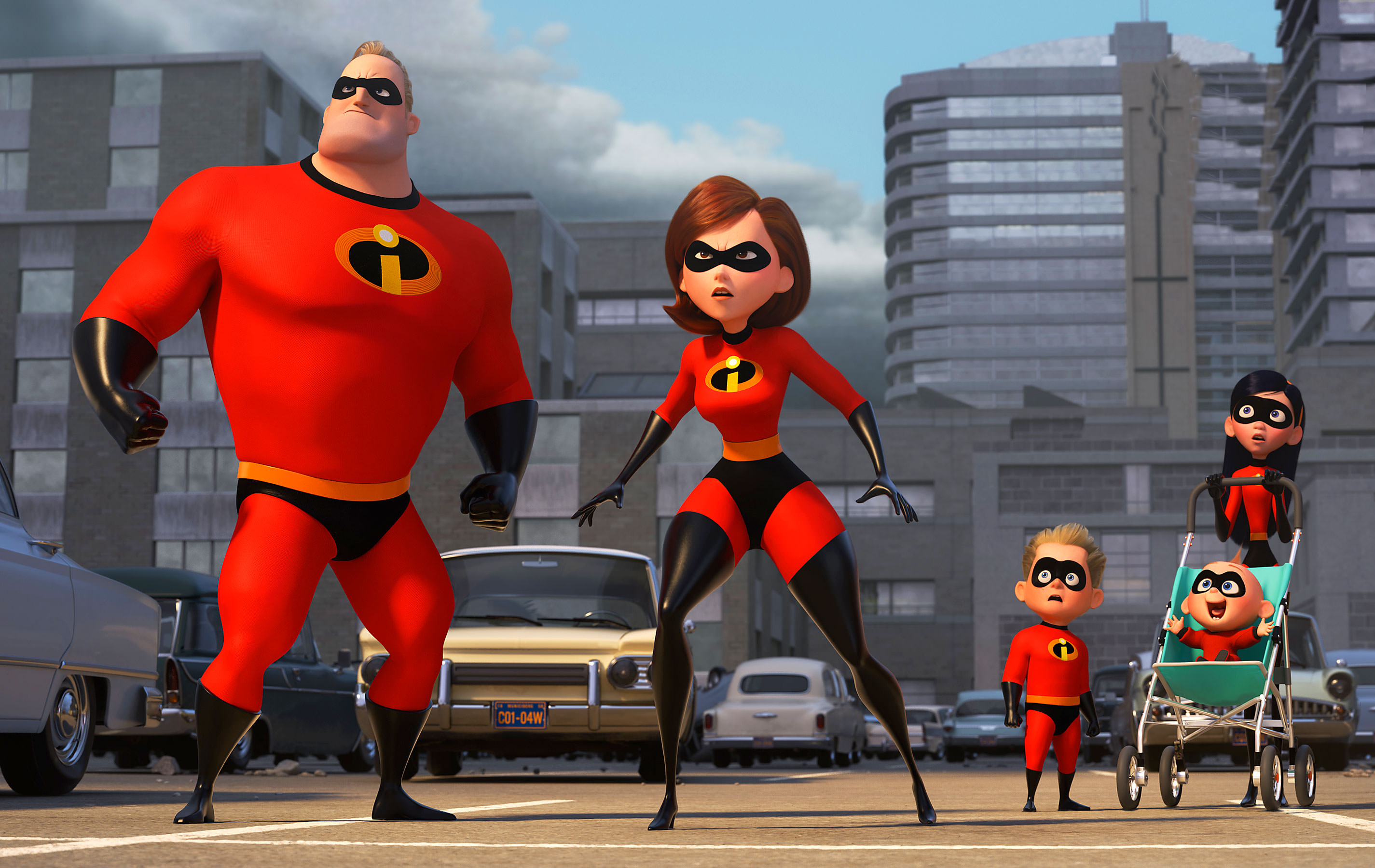 Wallpapers The Incredibles 2 movies cartoon on the desktop
