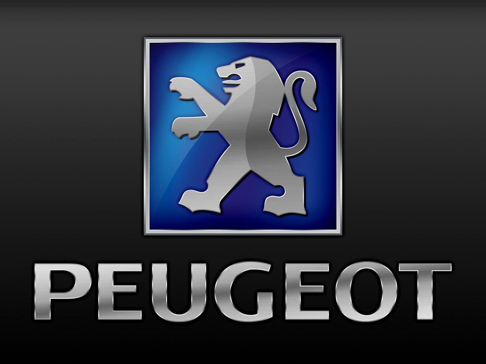 Wallpapers logo graphic design Peugeot on the desktop