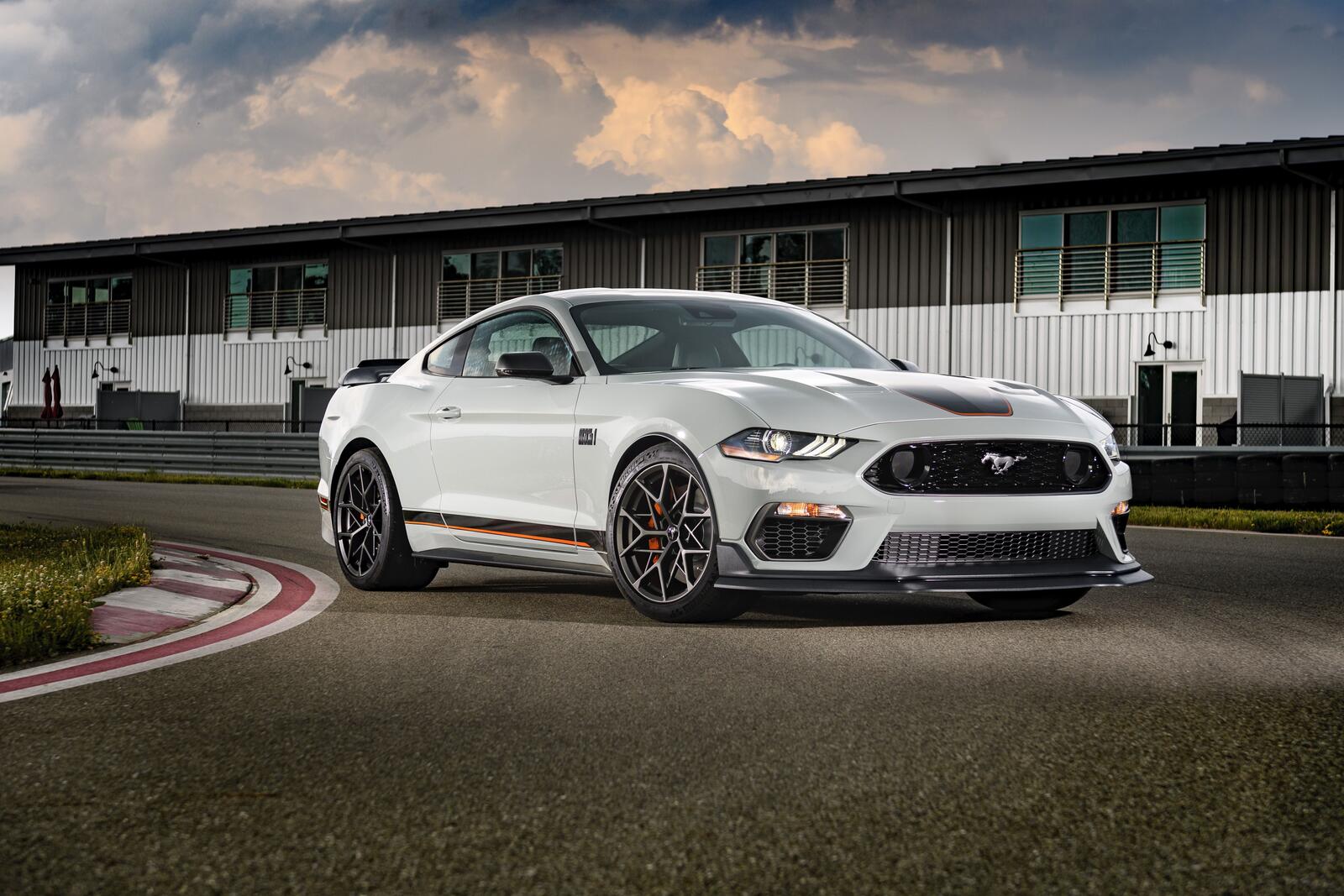 Wallpapers Ford Mustang white car on the desktop