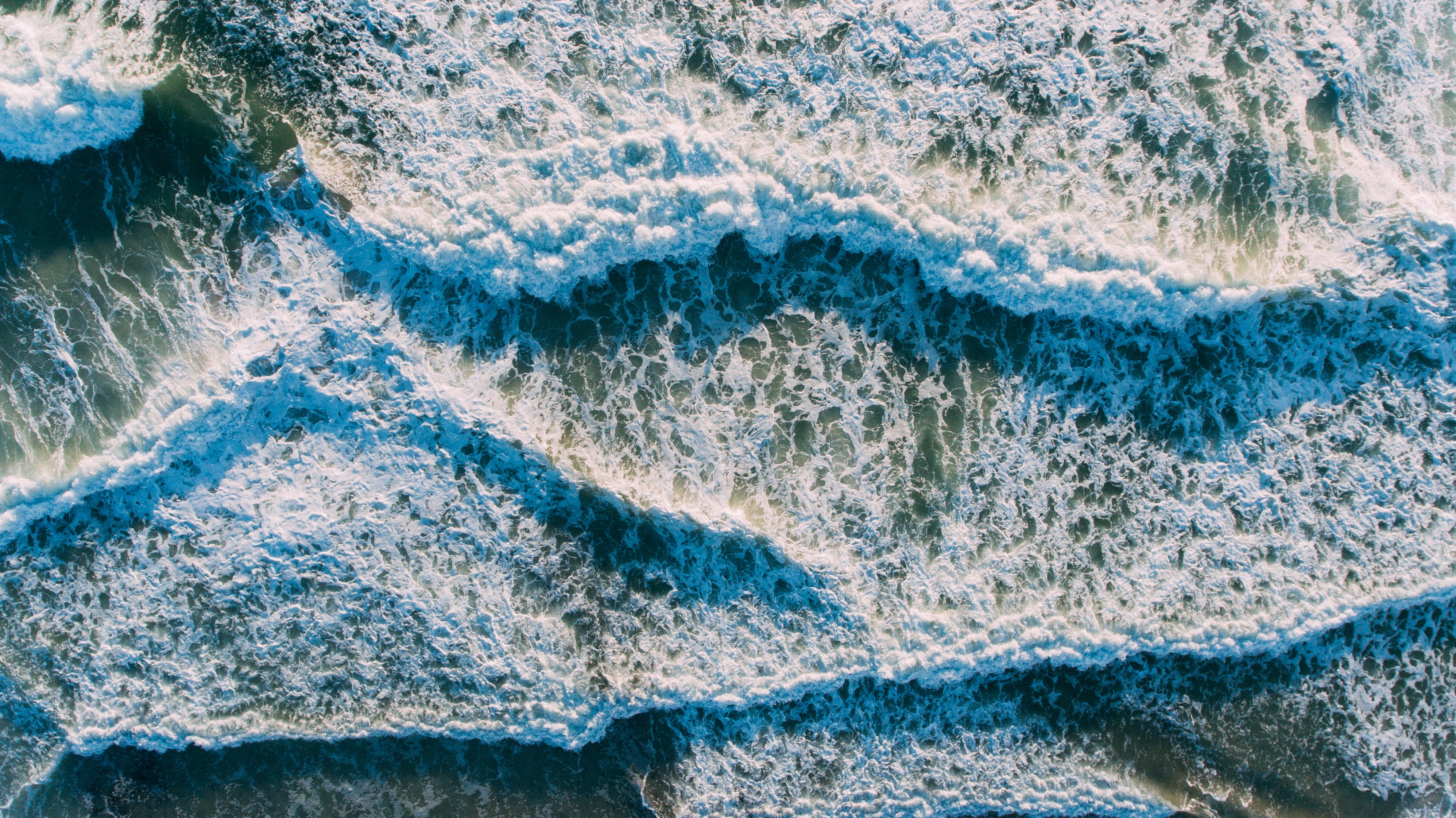Wallpapers nature waves foam on the desktop