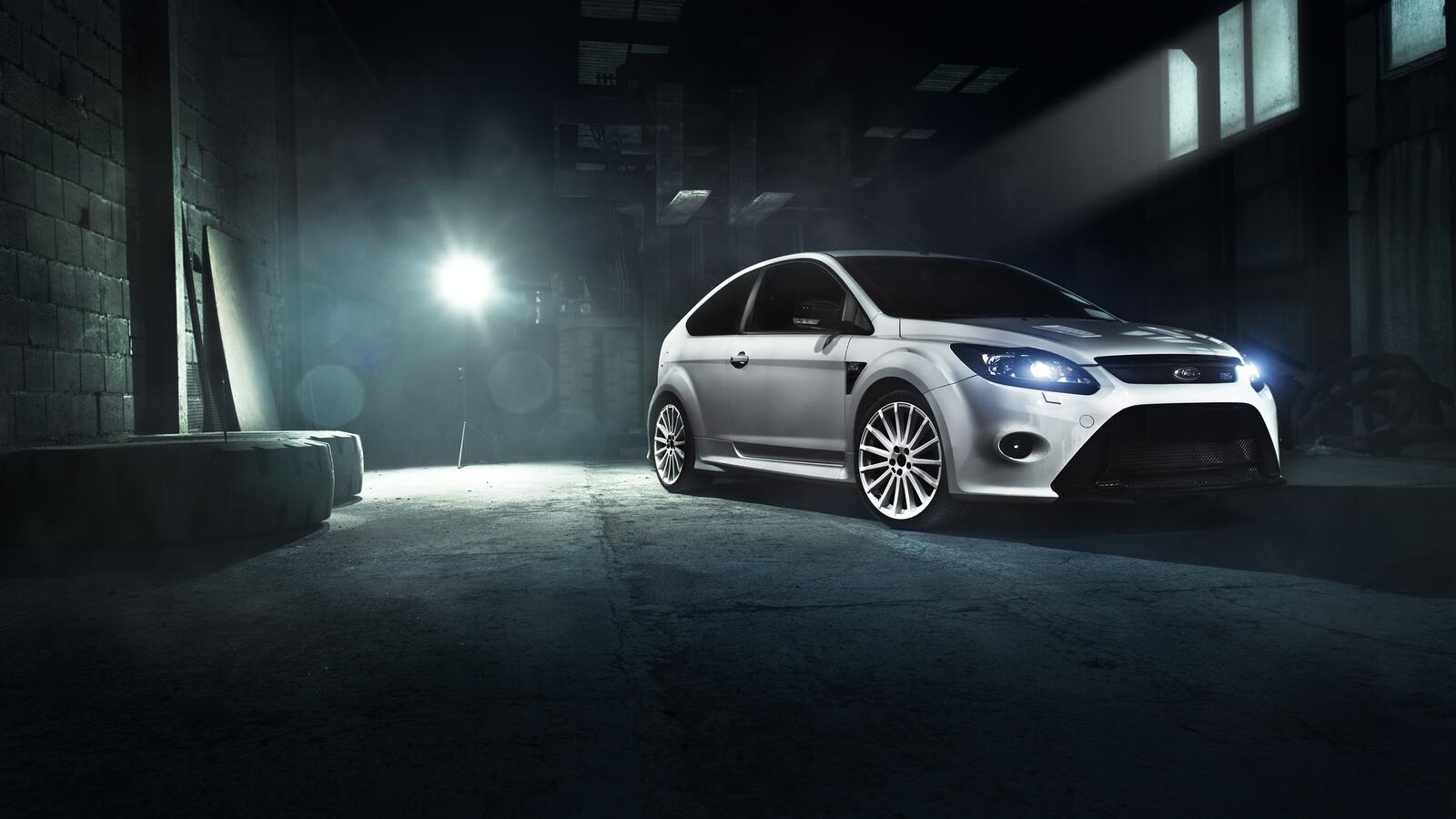 Wallpapers white cars wallpaper ford focus rs on the desktop