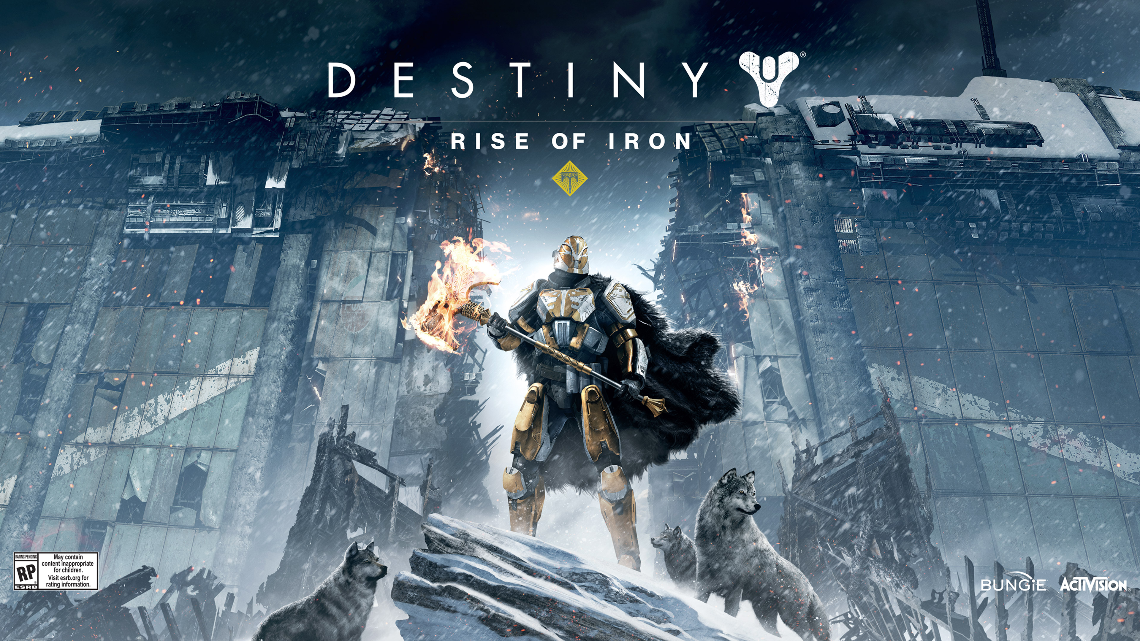 Wallpapers games artwork Destiny Rise Of Iron on the desktop