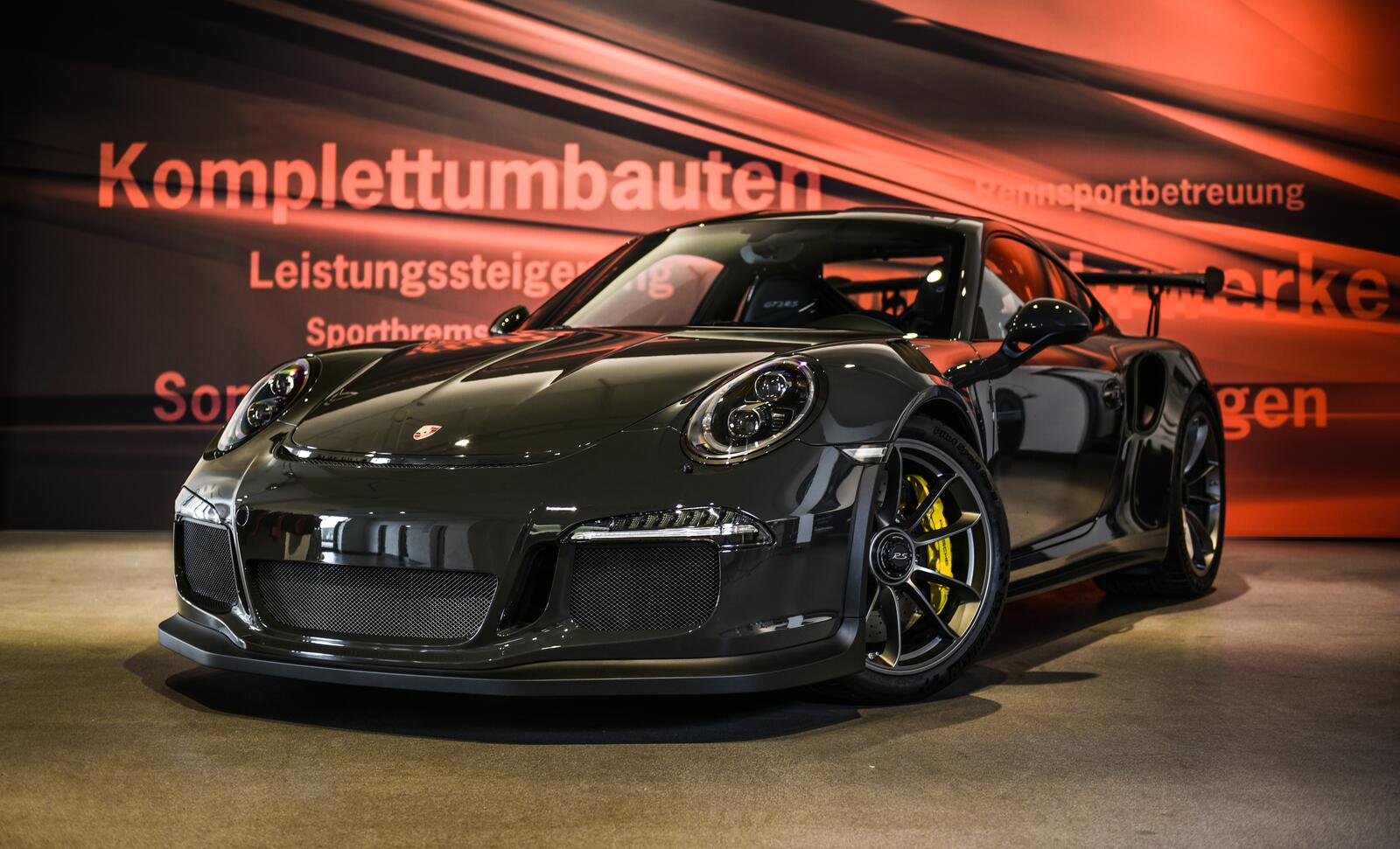 Wallpapers porsche 911 gt3 rs black racing supercars on the desktop