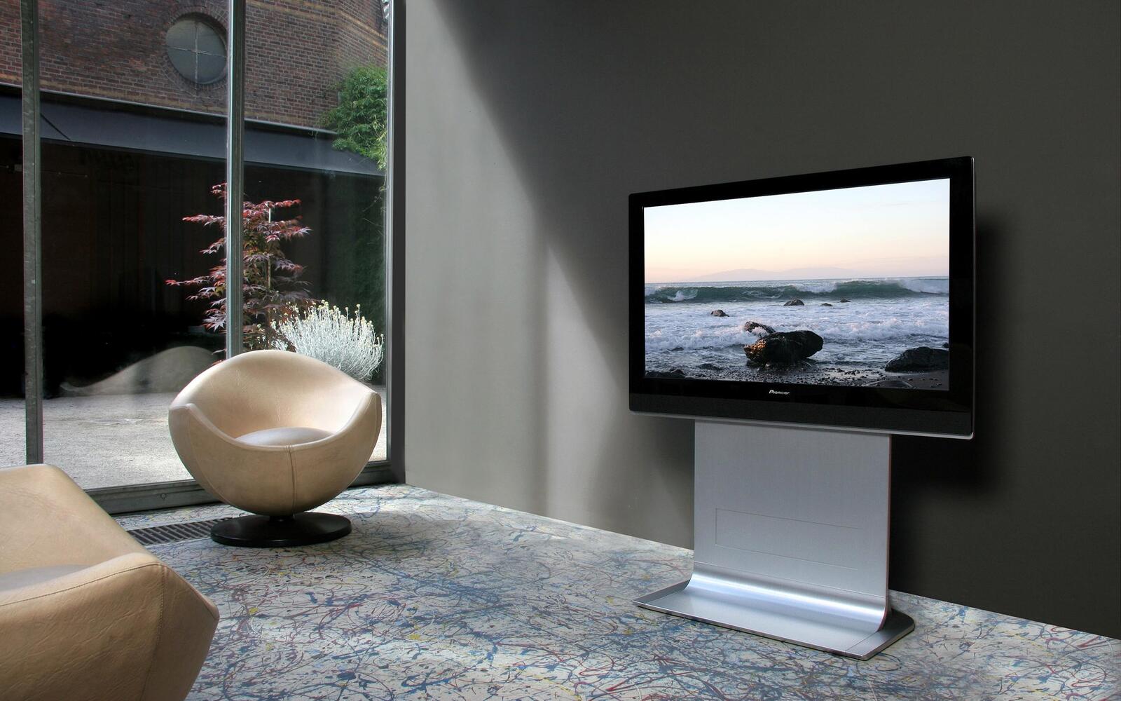 Wallpapers chair TV carpet on the desktop