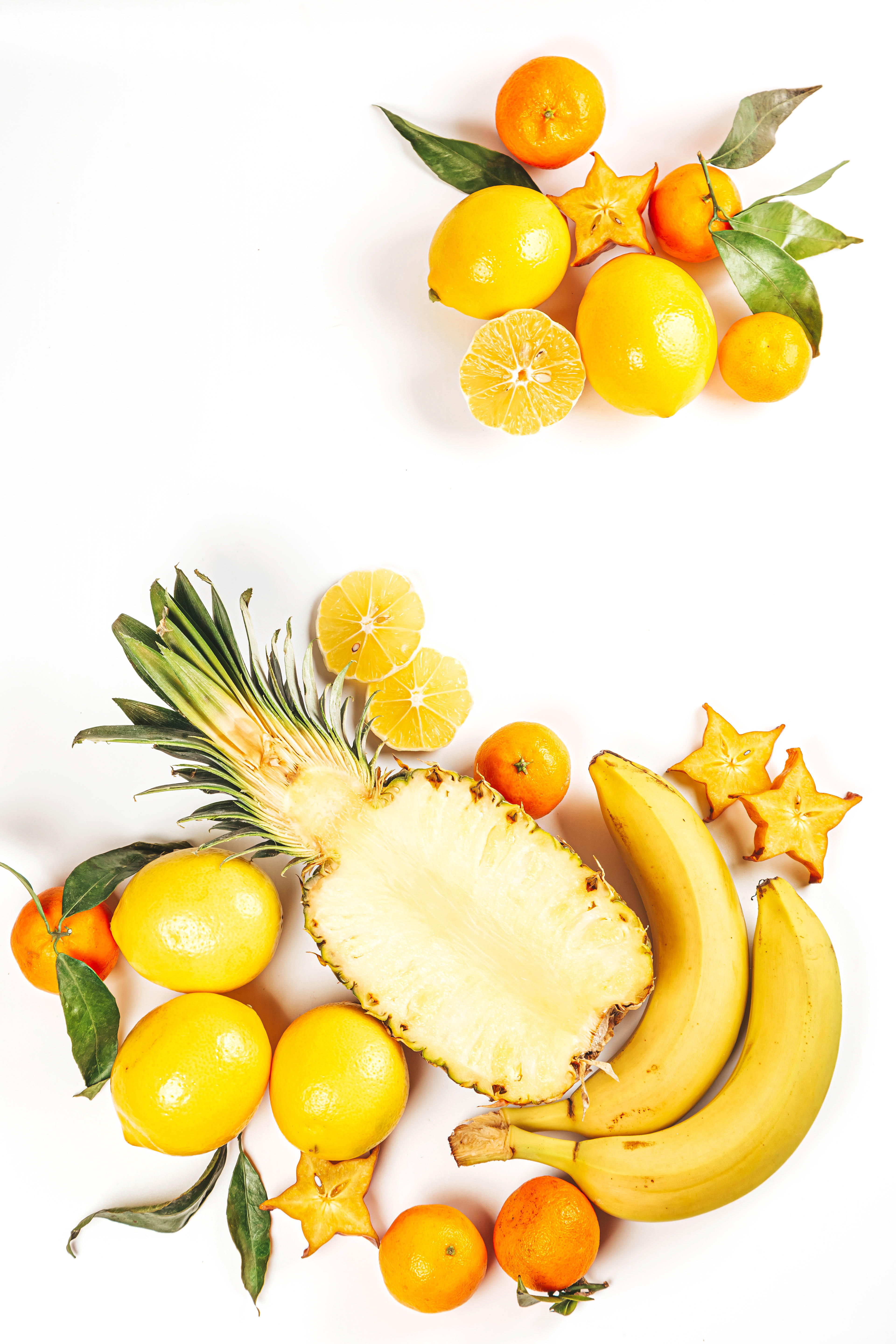 Фото бесплатно еда, мандарин, лимоны