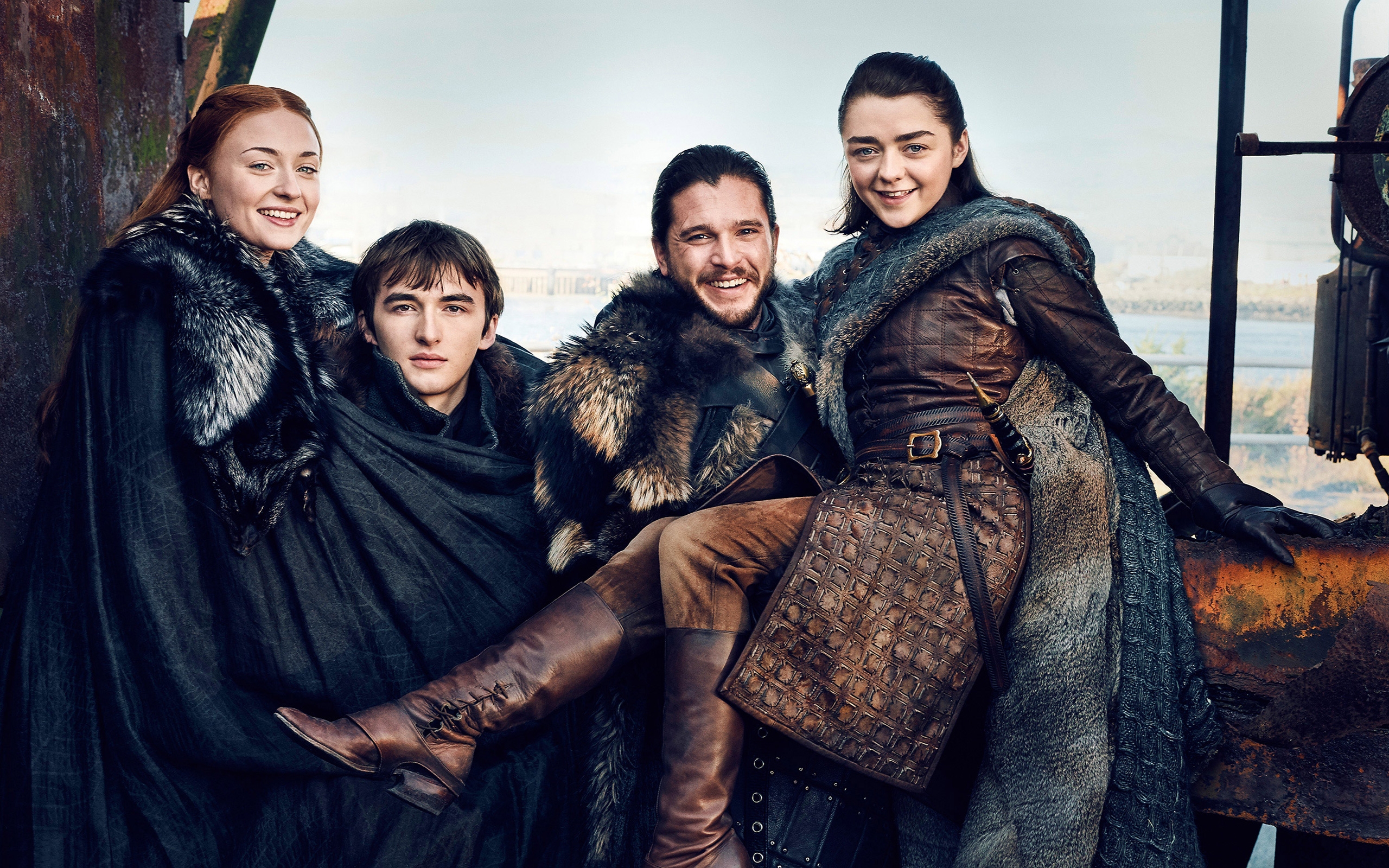Wallpapers game of thrones 7 the stark family series on the desktop