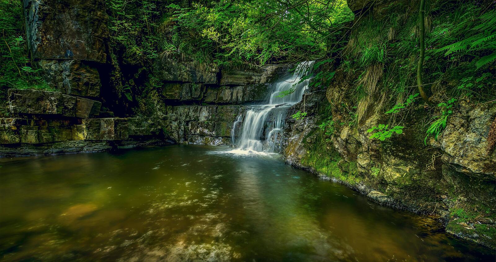 Free photo Download photo waterfall, rocks