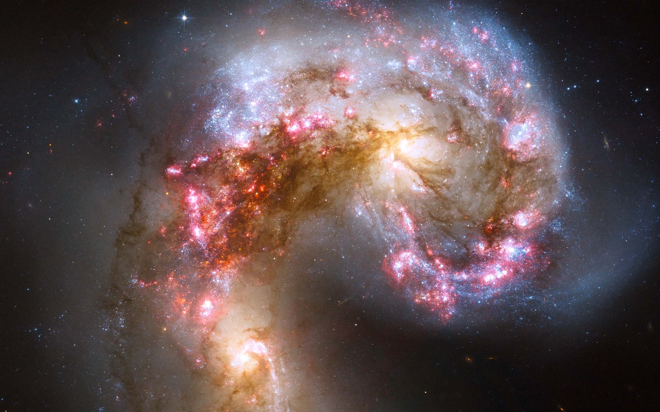 Photo free wallpaper galaxy, colorful nebula, miscellaneous