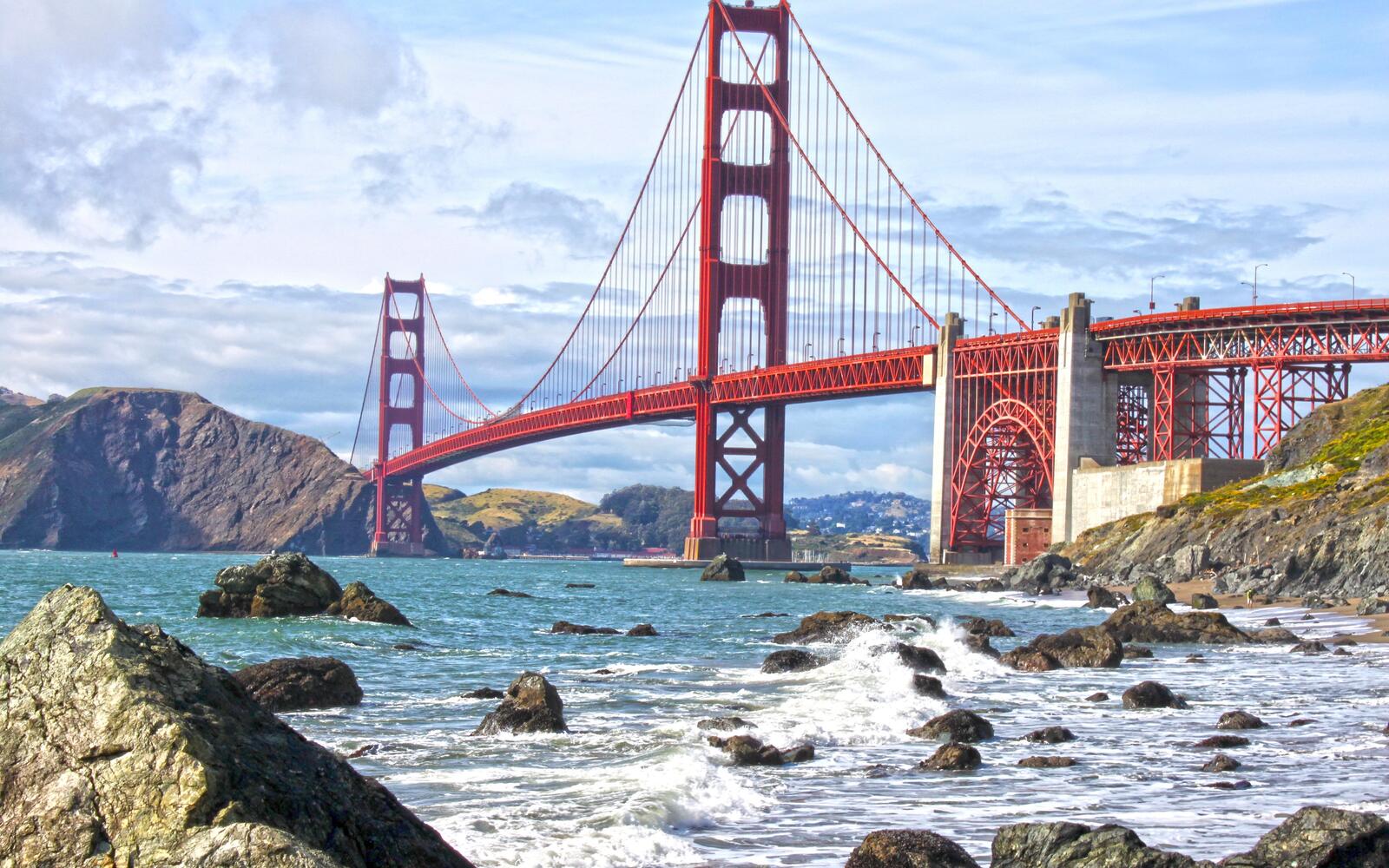 Большой мост в  Сан-Франциско