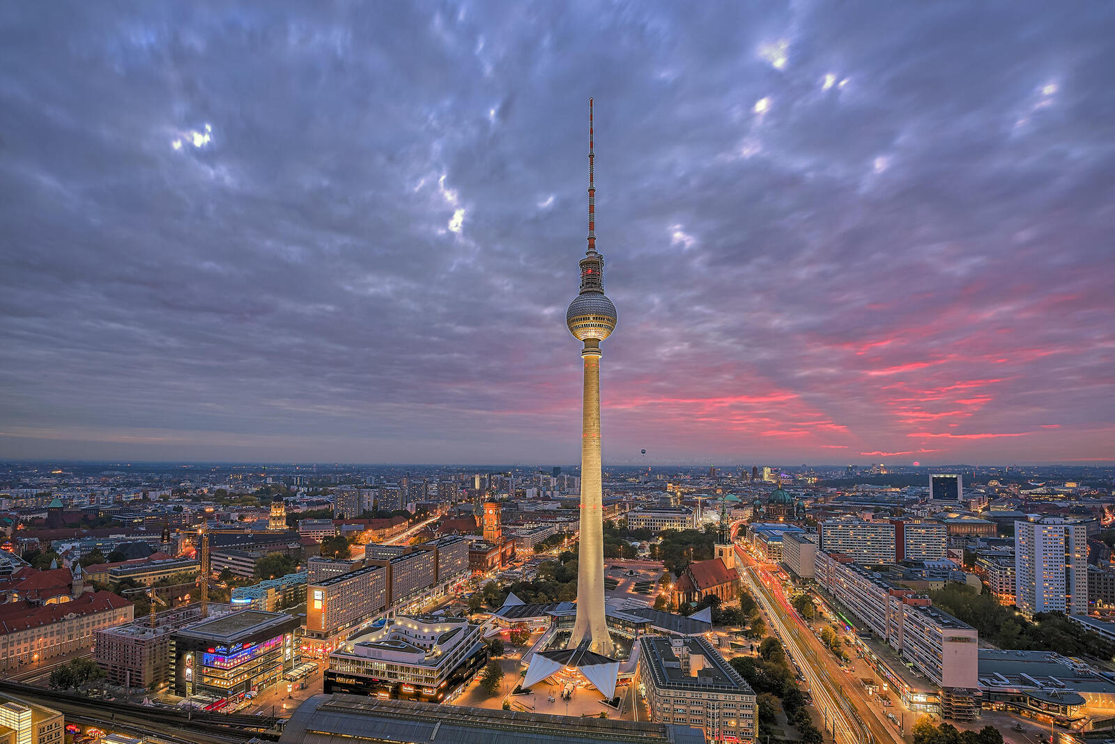 Обои Берлин архитектура облака на рабочий стол