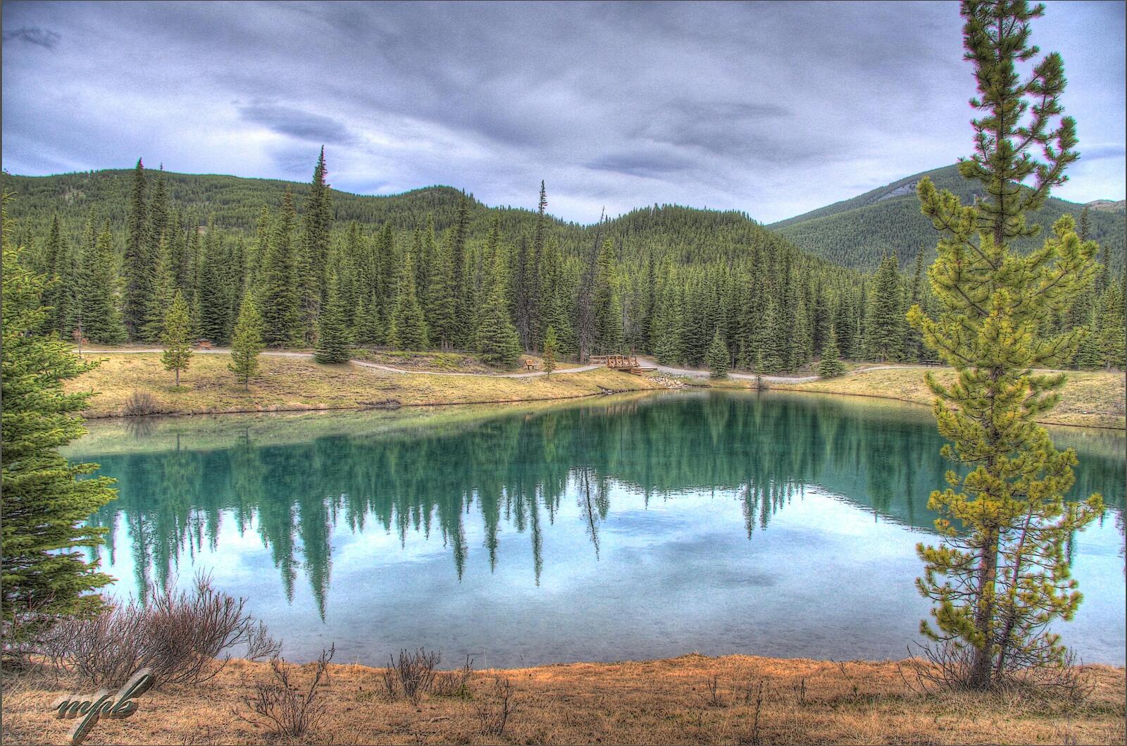 Альберта Канада озеро