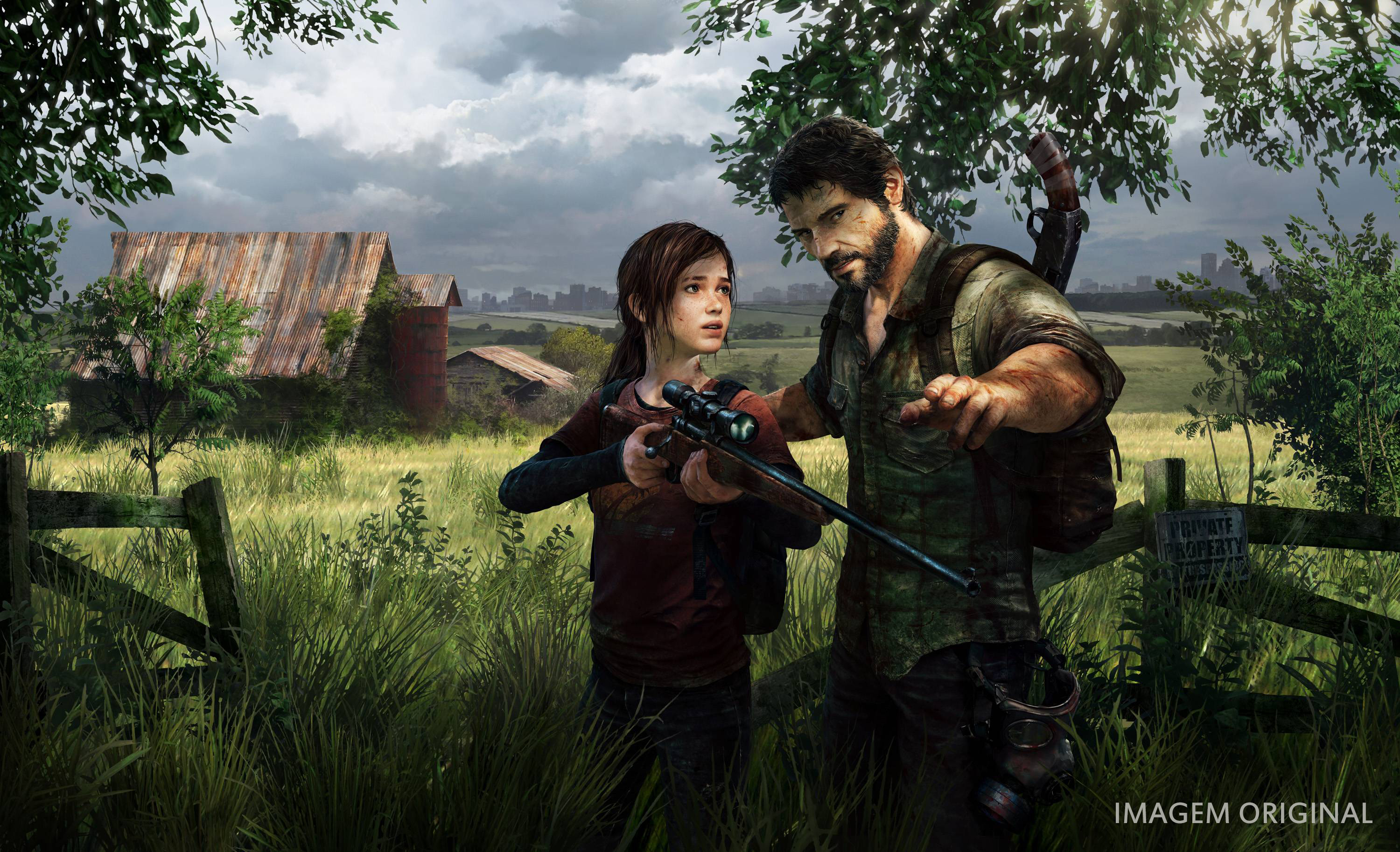 Wallpapers the last of us games artwork on the desktop