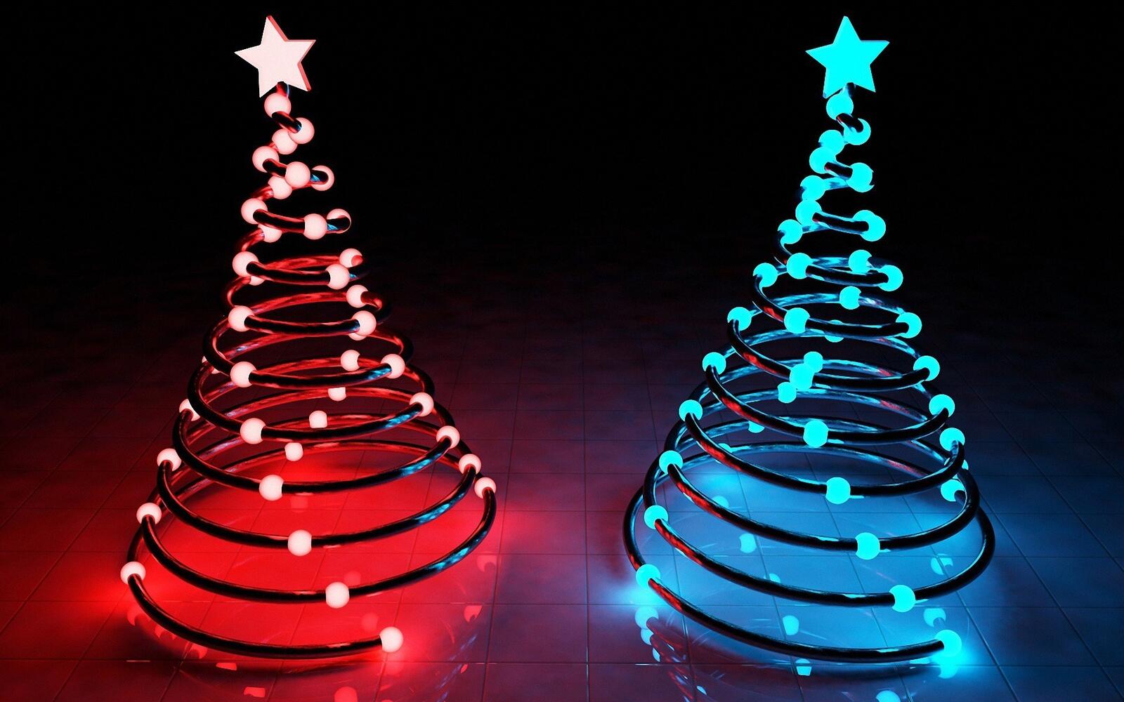 Обои праздник рождественская елка праздники на рабочий стол