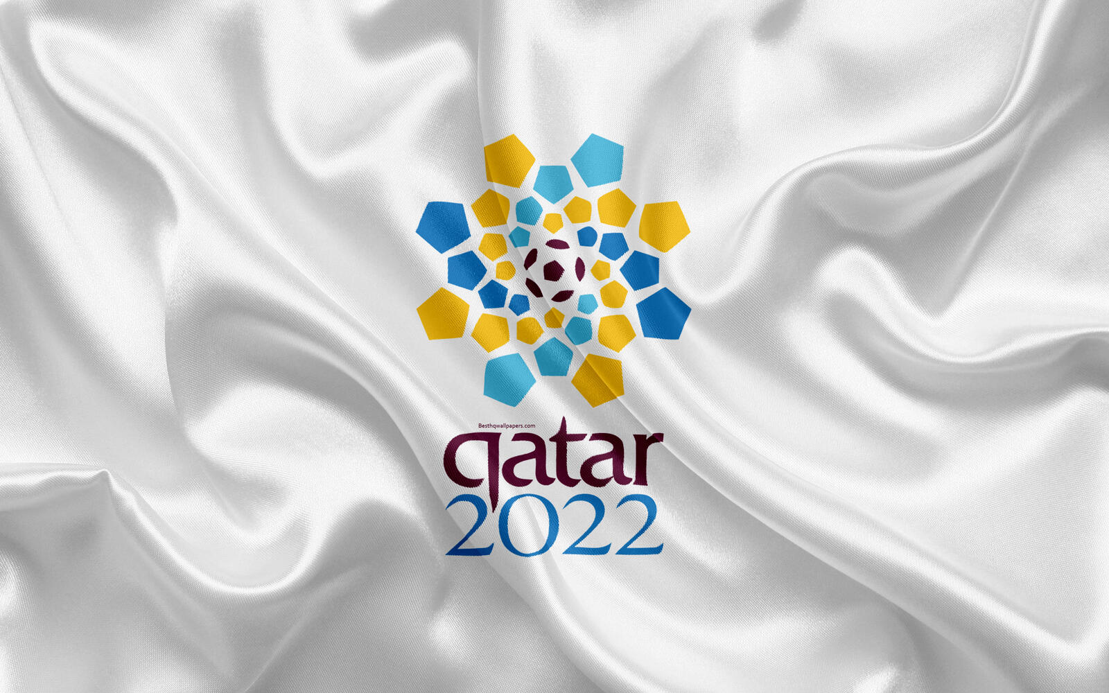 Wallpapers flag cloth 2022 on the desktop