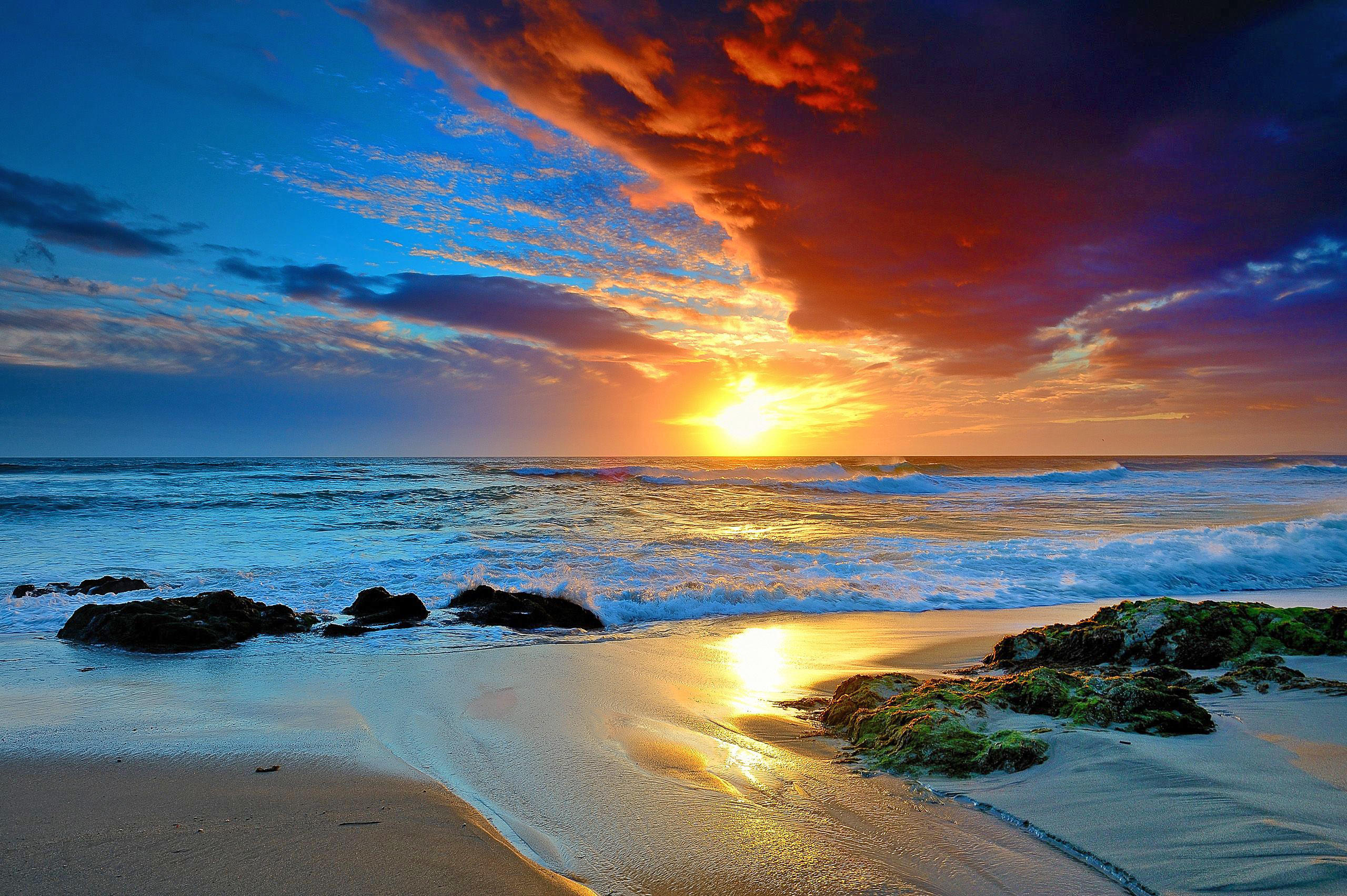 Красивые фотки моря. Сансет Бич Гавайи. Сансет Бич Sunset Beach. Закат на море. Красивое море.